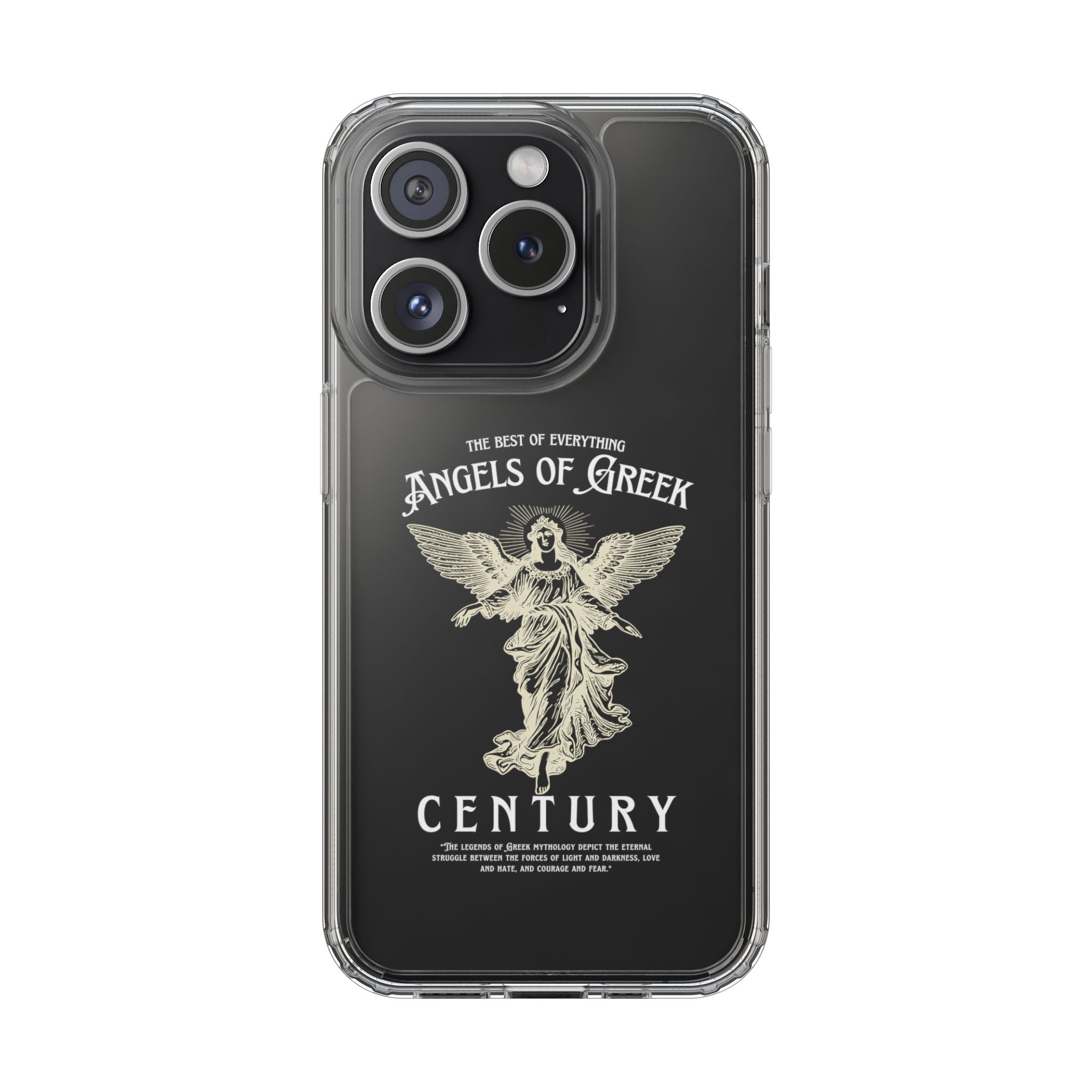 "Angels of Greek" Clear Phone Case - Phone Case - Lufora