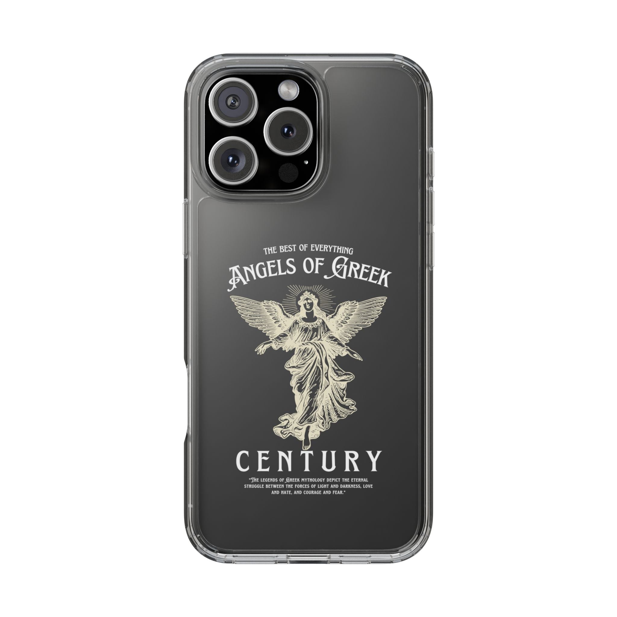 "Angels of Greek" Clear Phone Case - Phone Case - Lufora