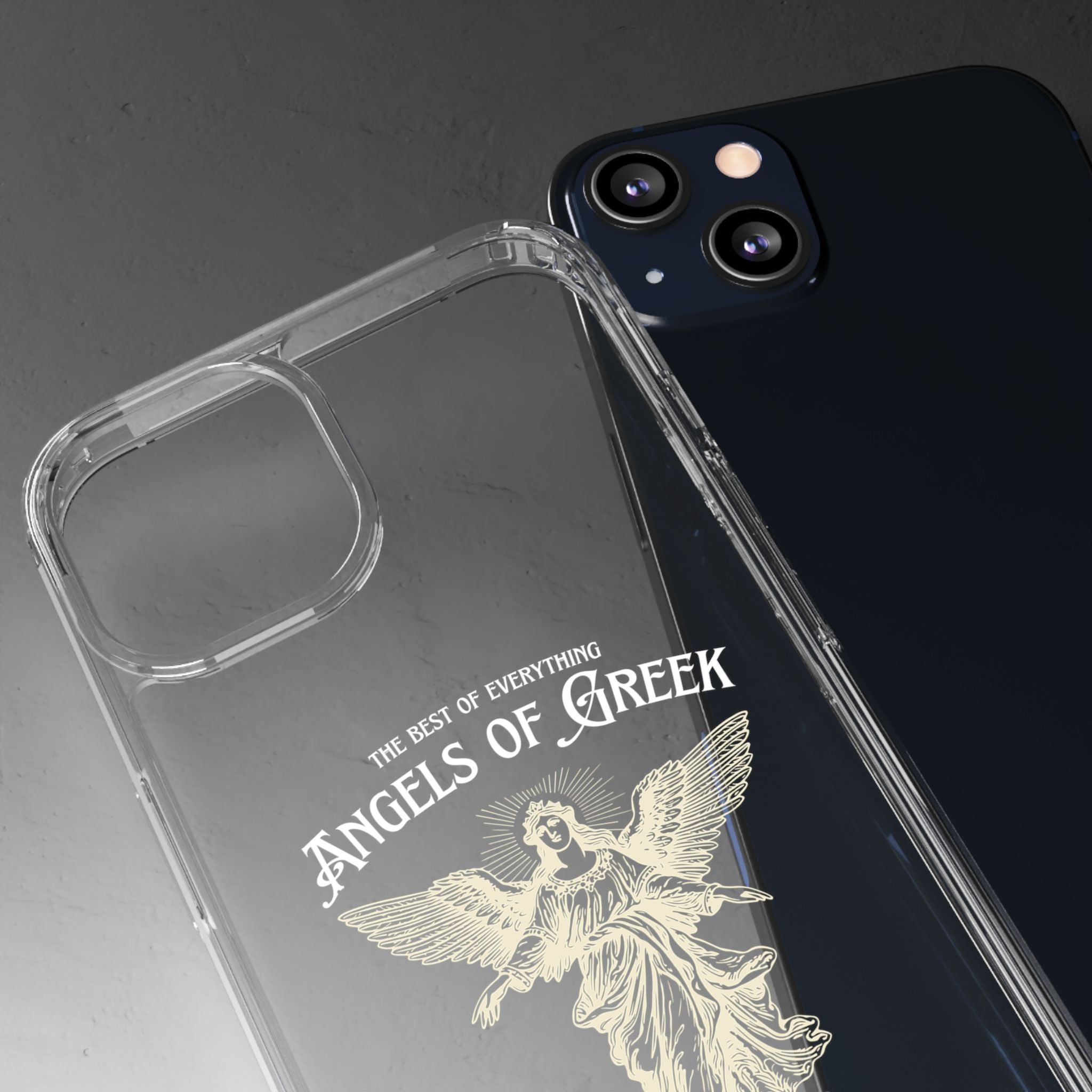 "Angels of Greek" Clear Phone Case - Phone Case - Lufora