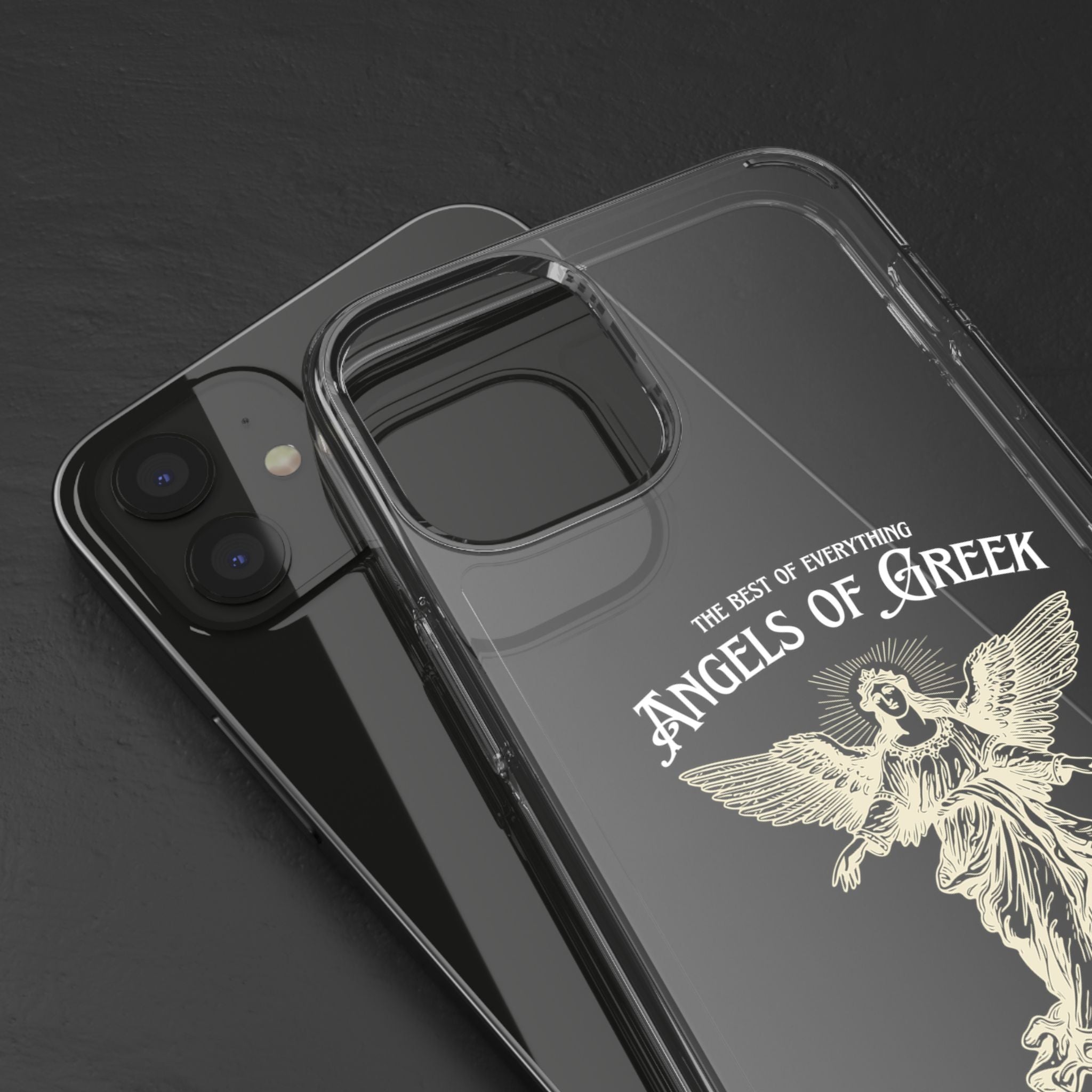 "Angels of Greek" Clear Phone Case - Phone Case - Lufora