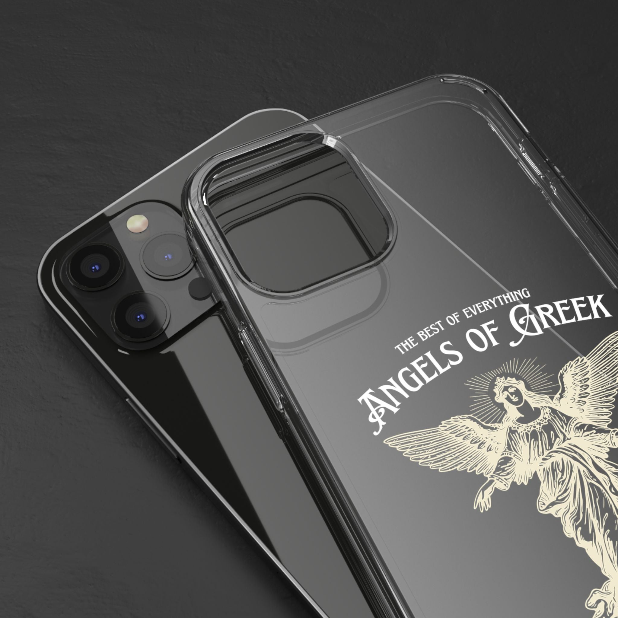 "Angels of Greek" Clear Phone Case - Phone Case - Lufora