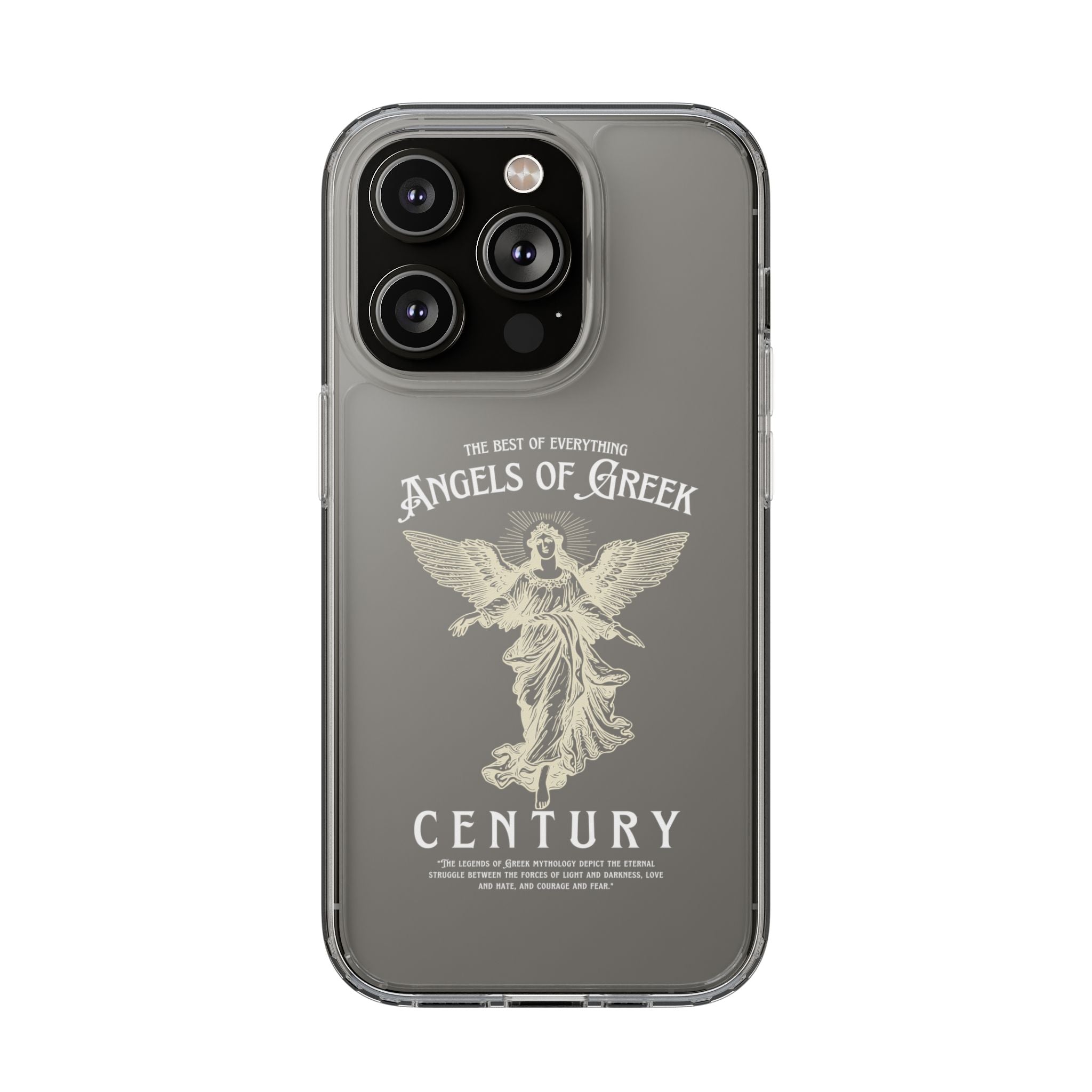 "Angels of Greek" Clear Phone Case - Phone Case - Lufora
