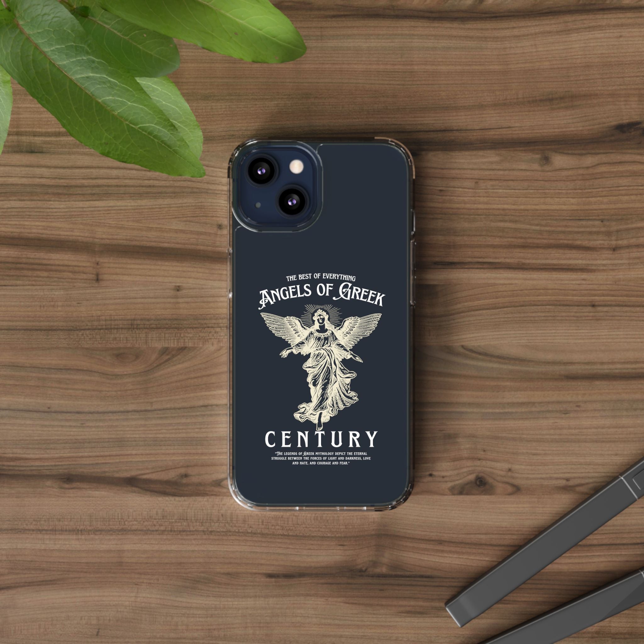 "Angels of Greek" Clear Phone Case - Phone Case - Lufora