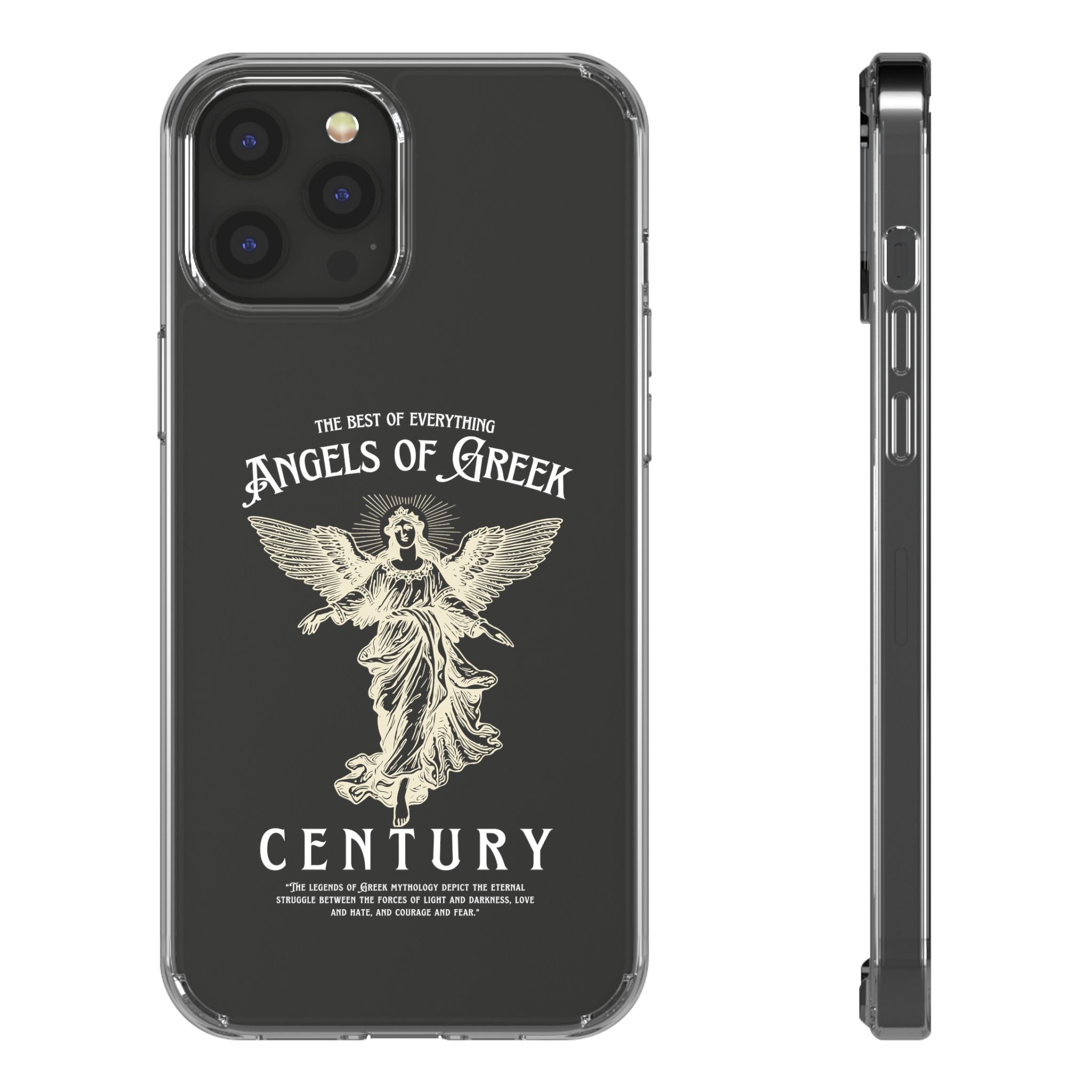 "Angels of Greek" Clear Phone Case - Phone Case - Lufora