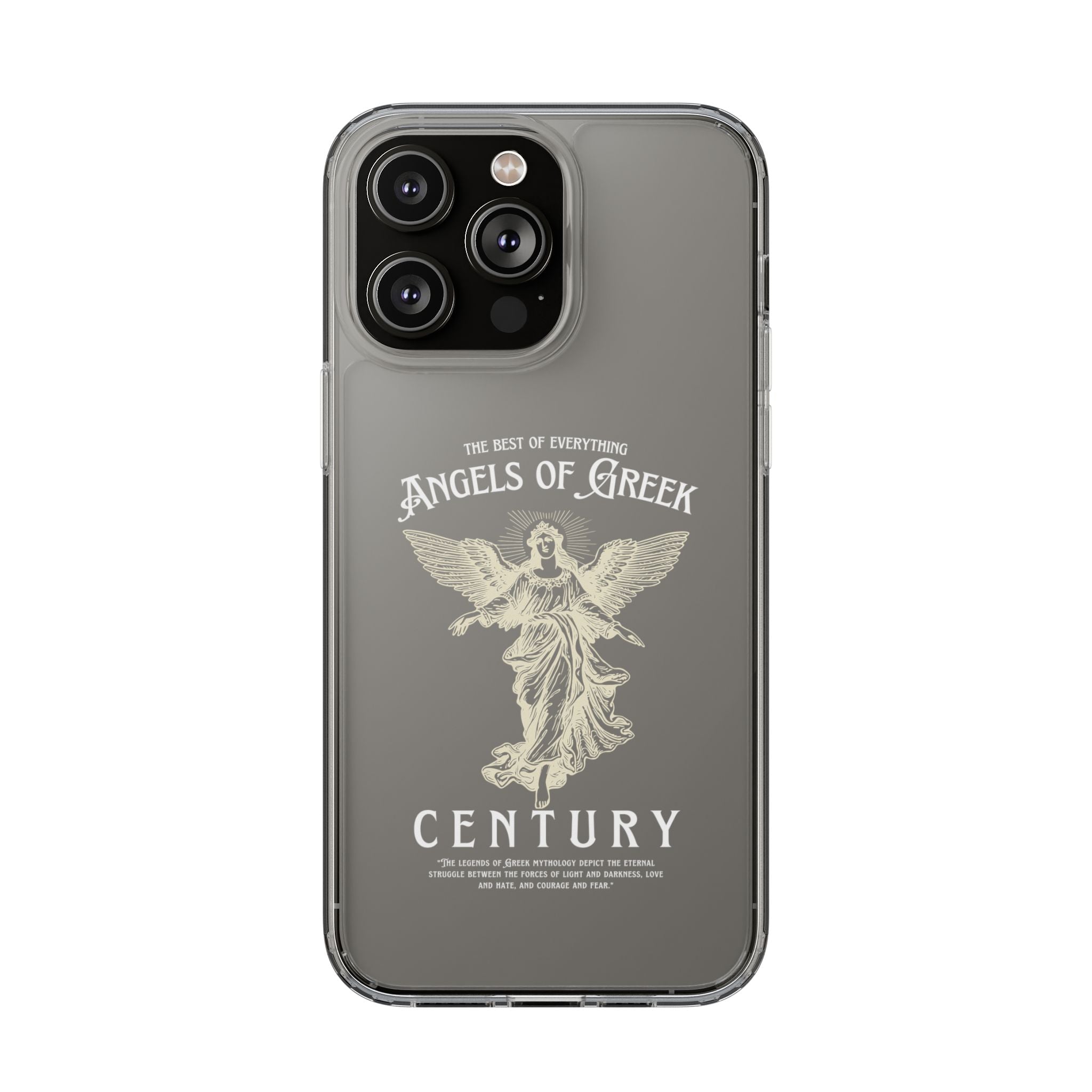 "Angels of Greek" Clear Phone Case - Phone Case - Lufora