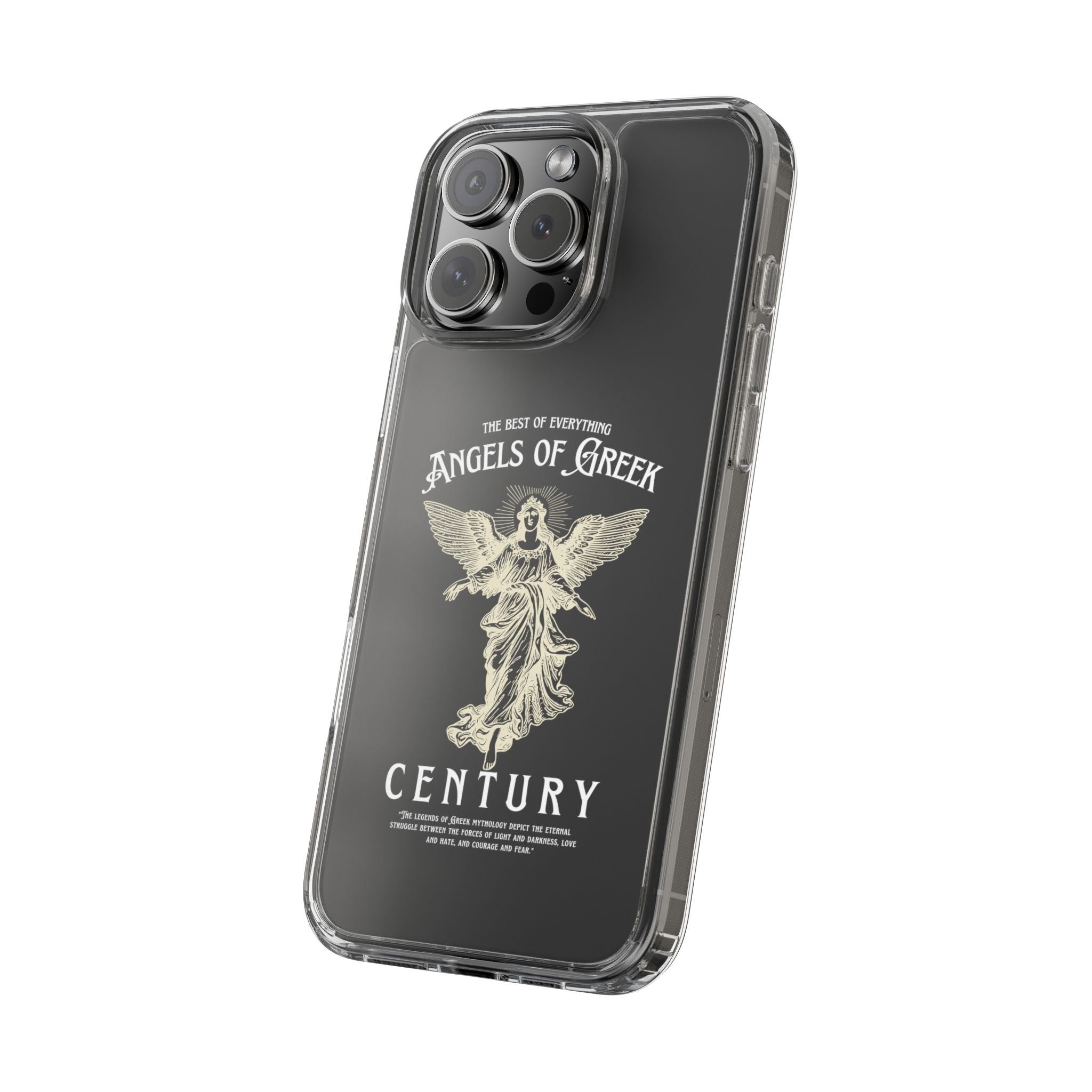"Angels of Greek" Clear Phone Case - Phone Case - Lufora