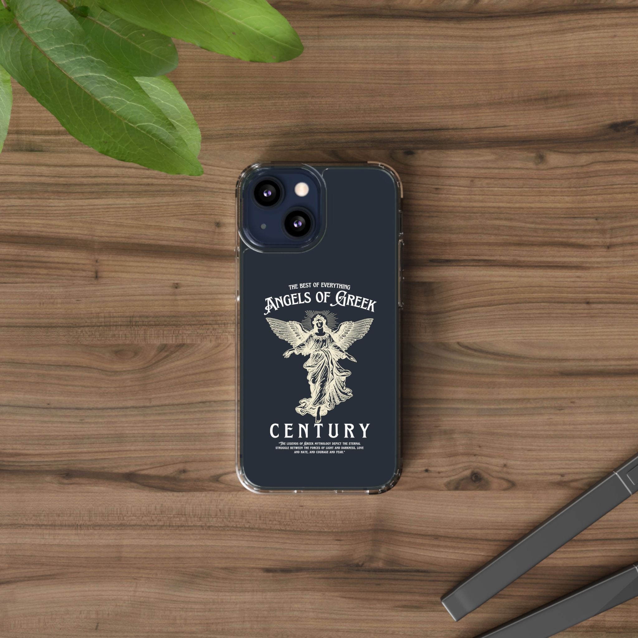 "Angels of Greek" Clear Phone Case - Phone Case - Lufora
