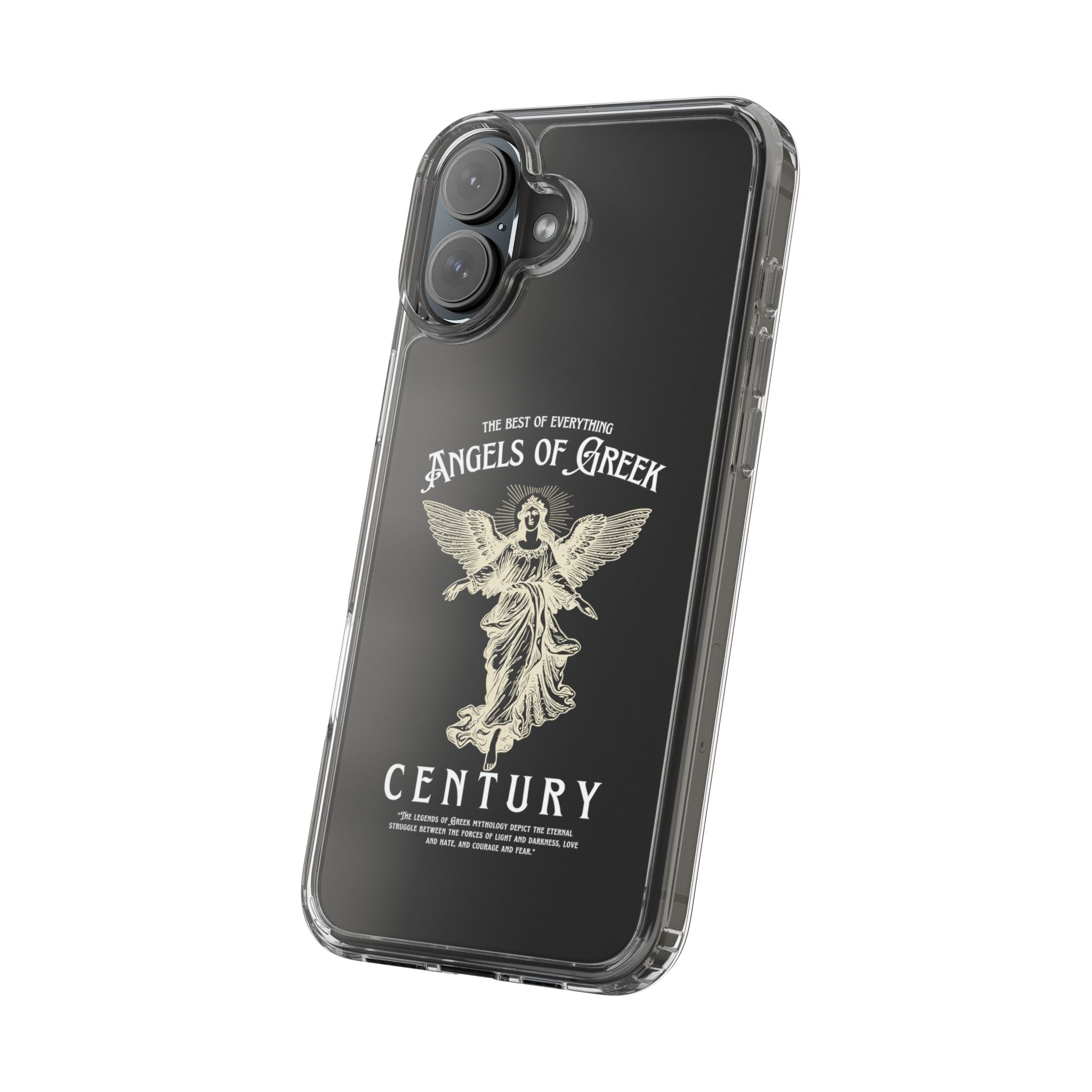 "Angels of Greek" Clear Phone Case - Phone Case - Lufora