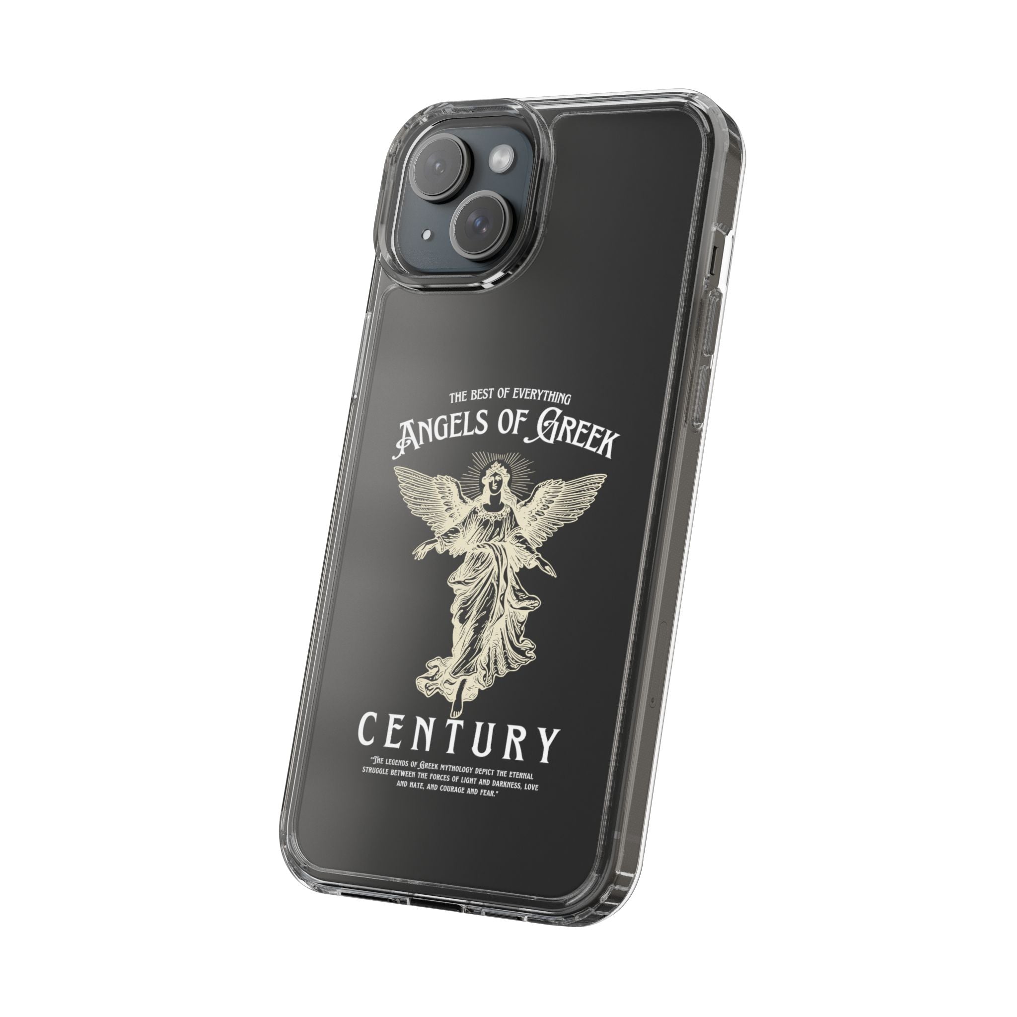 "Angels of Greek" Clear Phone Case - Phone Case - Lufora