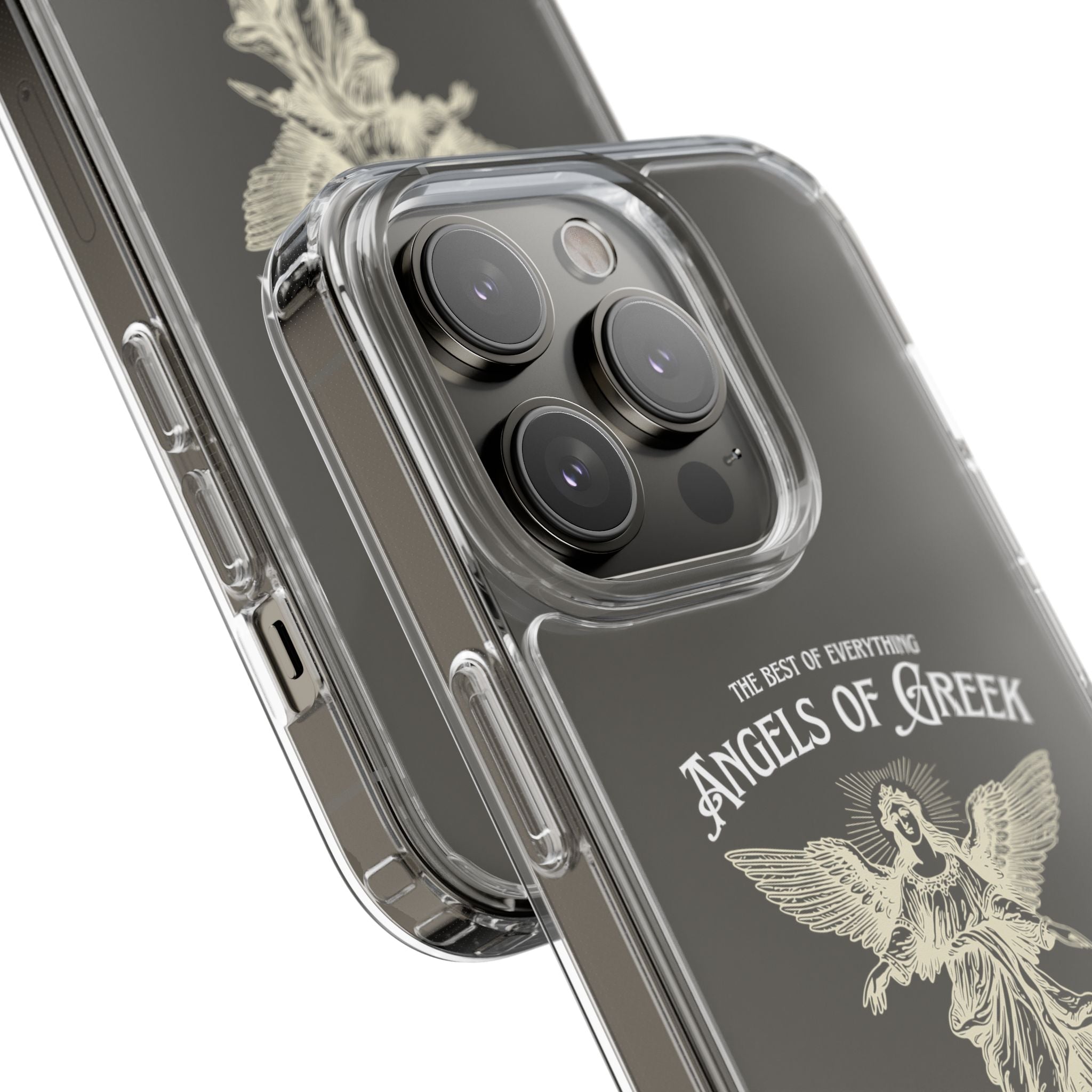"Angels of Greek" Clear Phone Case - Phone Case - Lufora