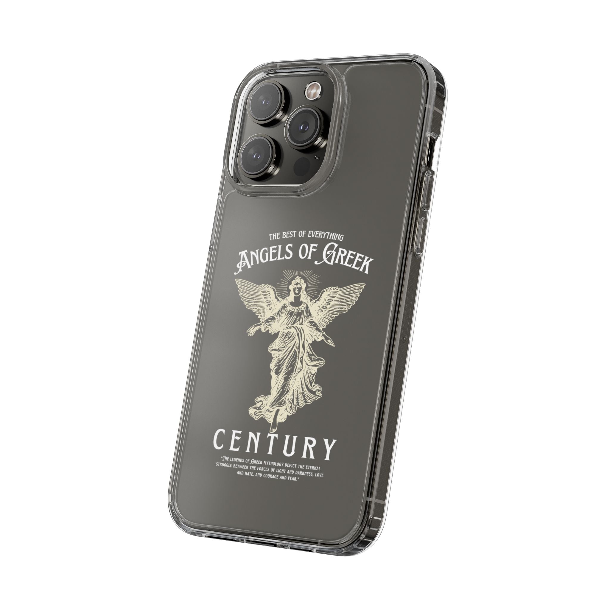 "Angels of Greek" Clear Phone Case - Phone Case - Lufora