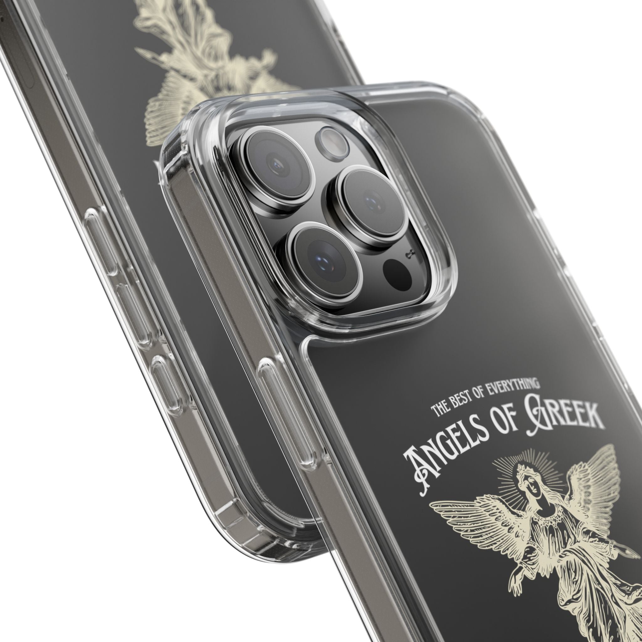 "Angels of Greek" Clear Phone Case - Phone Case - Lufora
