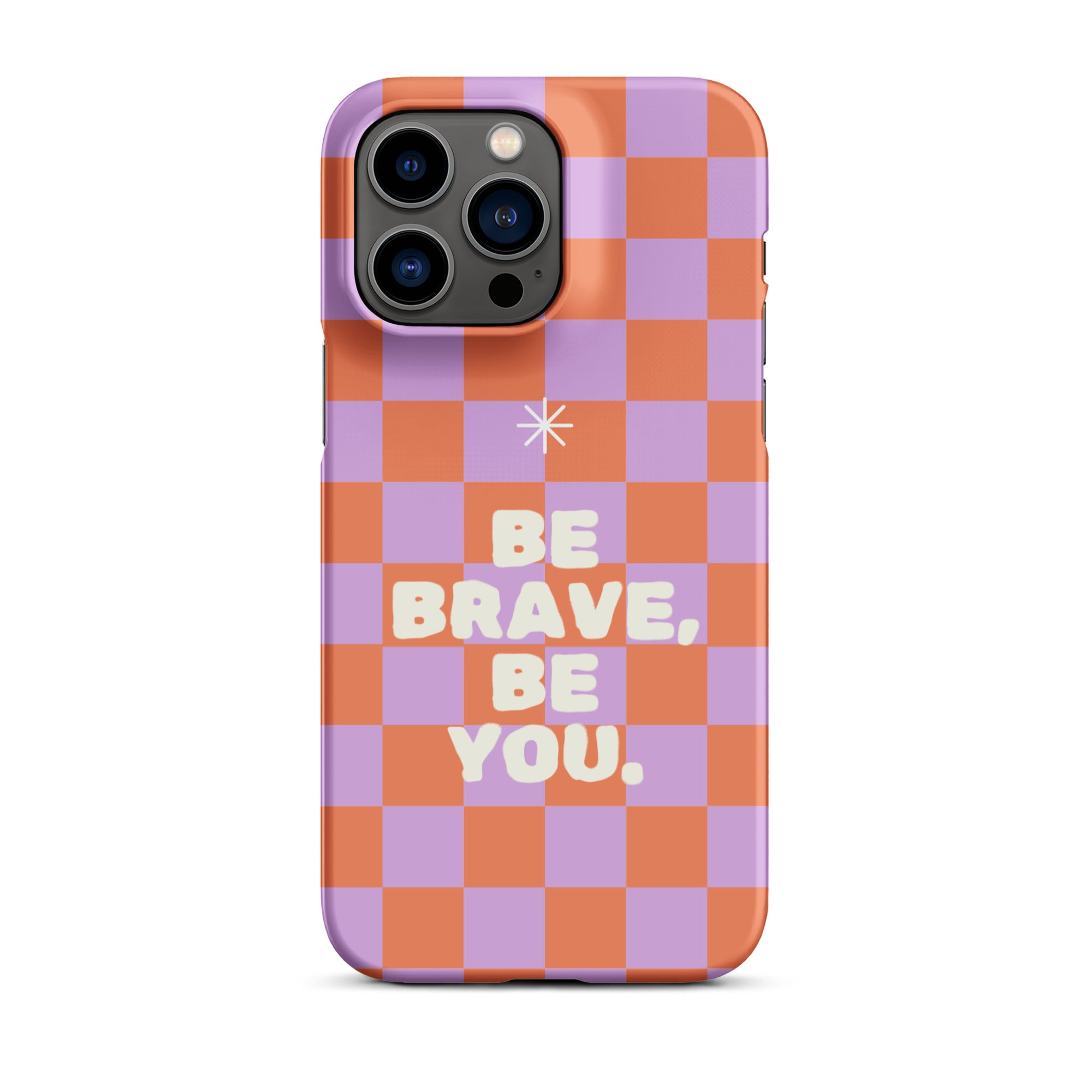 "Be Brave, Be You" iPhone Snap Case - Phone Case - Lufora