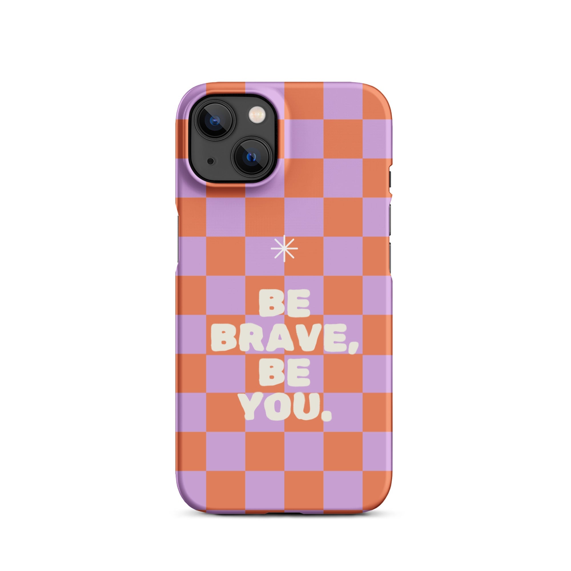"Be Brave, Be You" iPhone Snap Case - Phone Case - Lufora