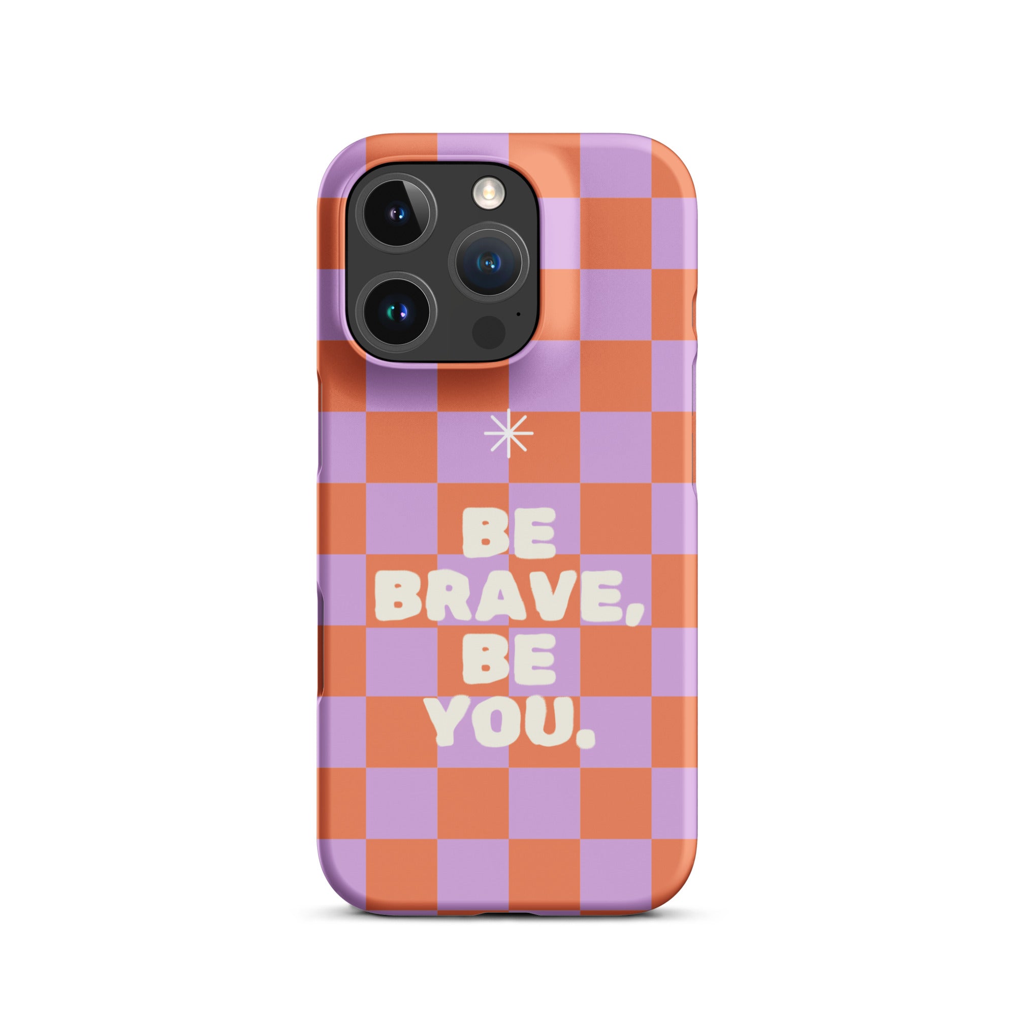 "Be Brave, Be You" iPhone Snap Case - Phone Case - Lufora