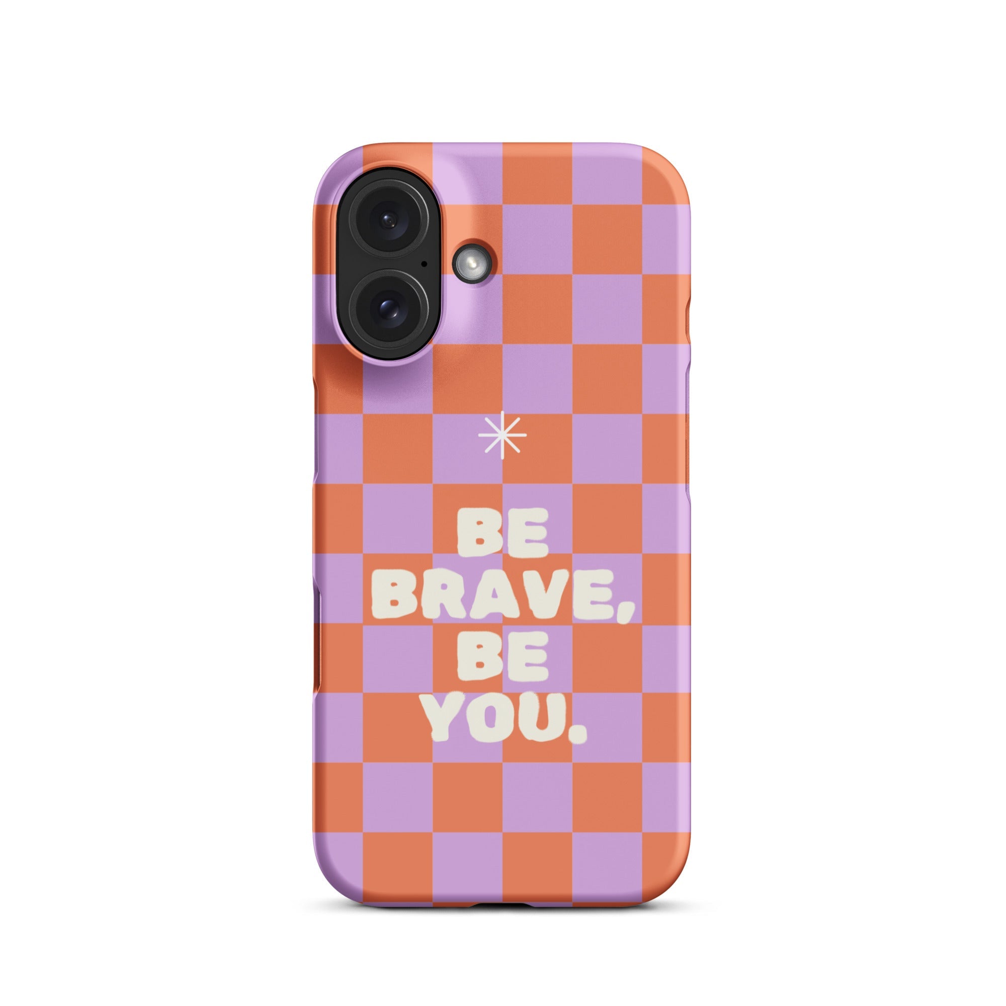 "Be Brave, Be You" iPhone Snap Case - Phone Case - Lufora