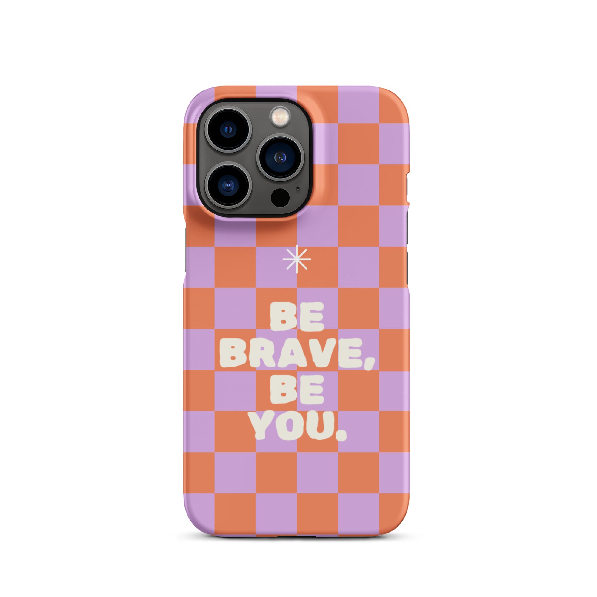 "Be Brave, Be You" iPhone Snap Case - Phone Case - Lufora