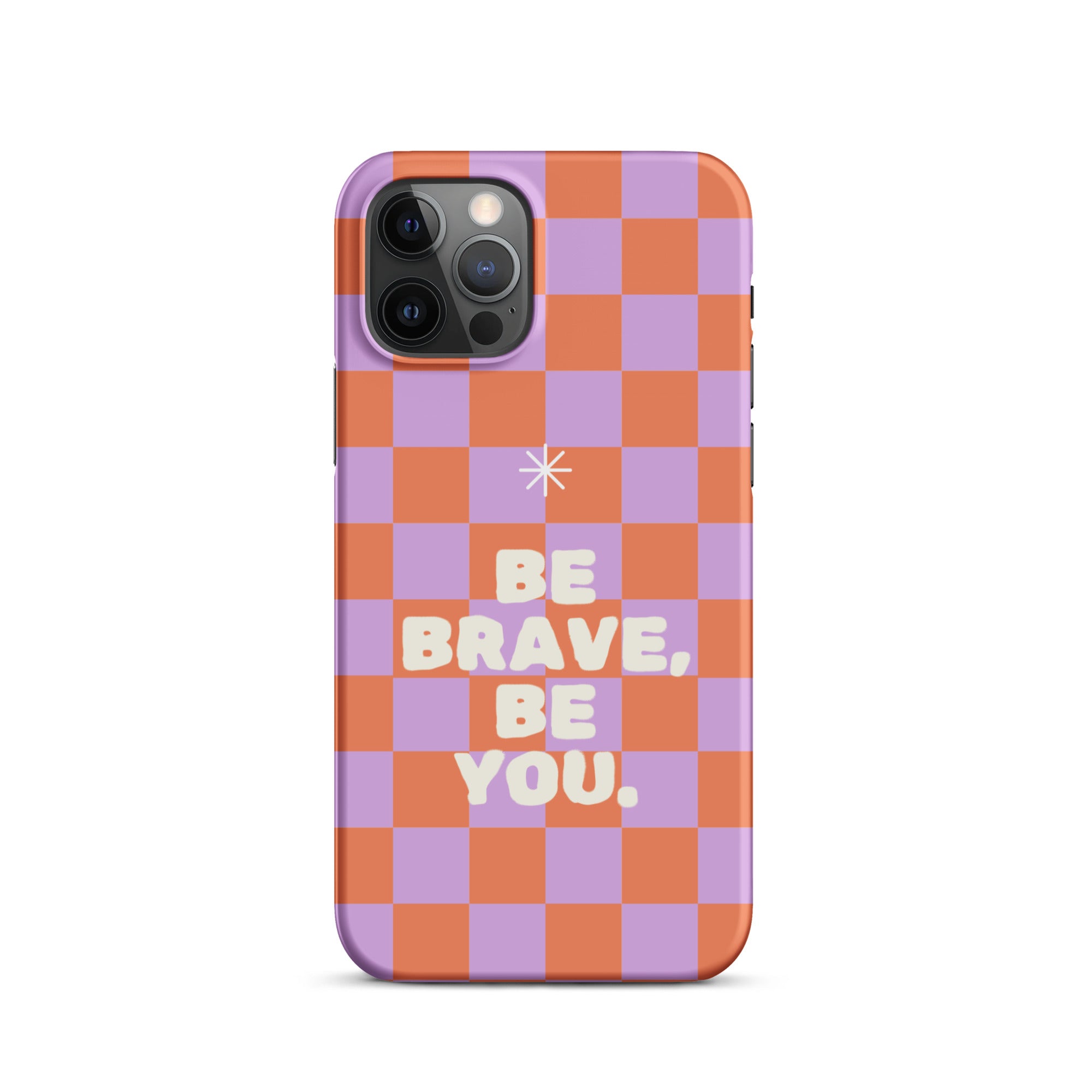 "Be Brave, Be You" iPhone Snap Case - Phone Case - Lufora
