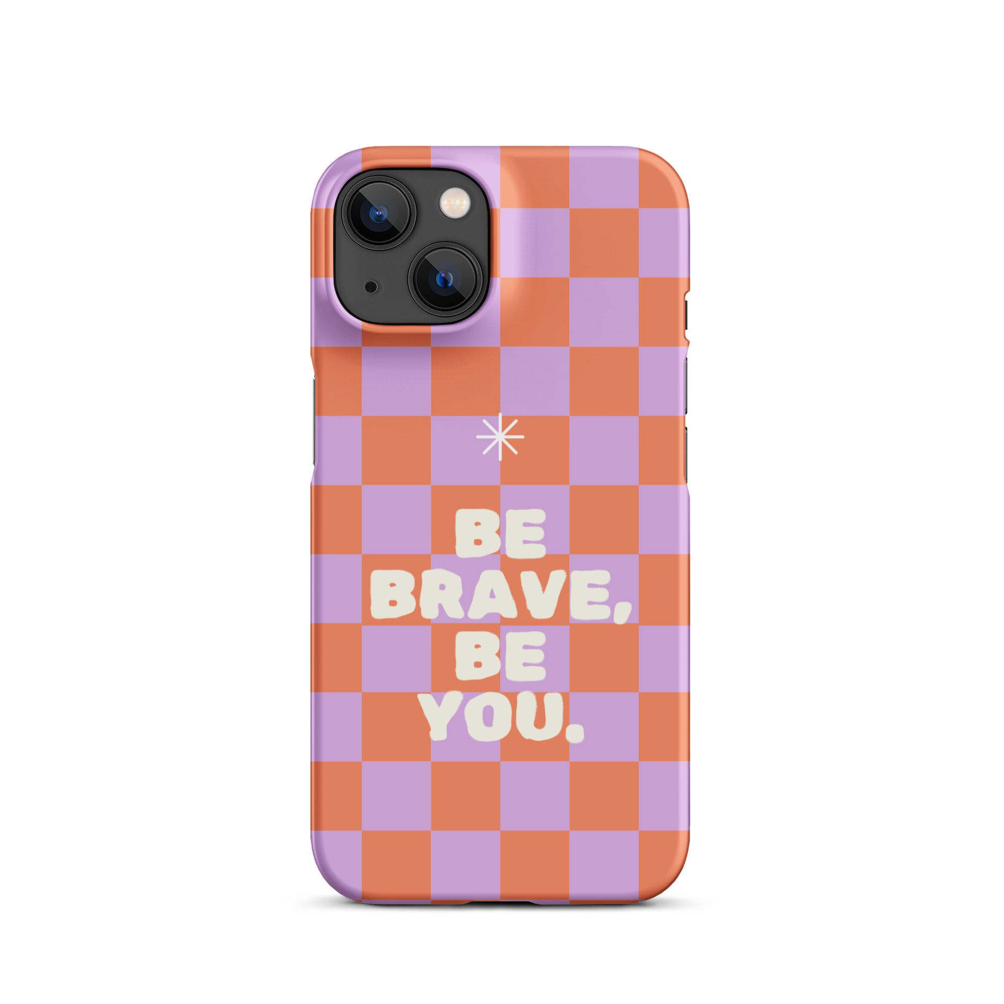"Be Brave, Be You" iPhone Snap Case - Phone Case - Lufora