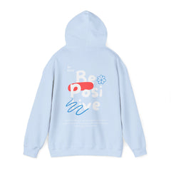 "Be Positive" Unisex Hoodie - Hoodie - Lufora