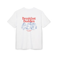 "Breakfast Buddies" Unisex Oversized T-Shirt - T-Shirt - Lufora