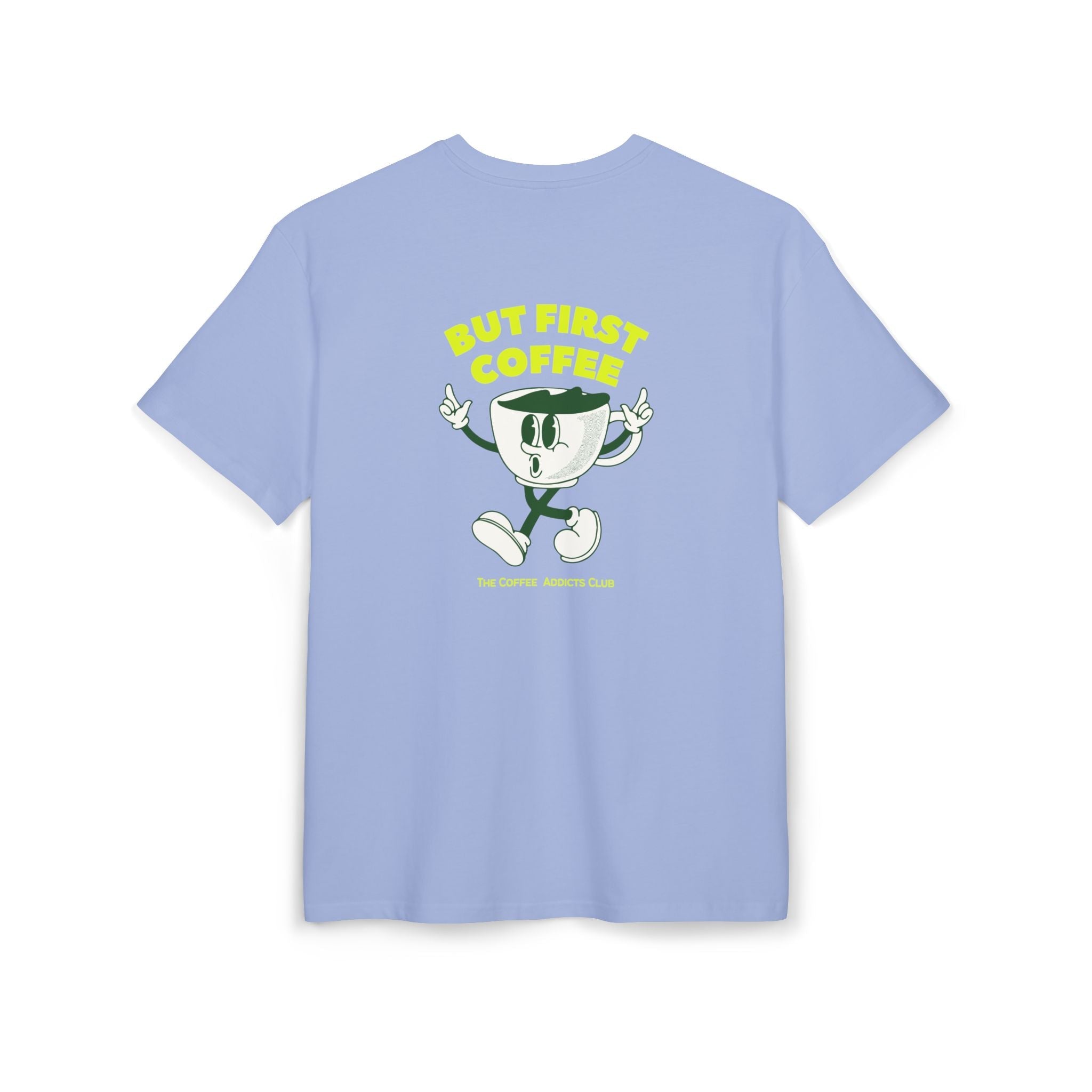"But First Coffee" Unisex Oversized T-Shirt - T-Shirt - Lufora