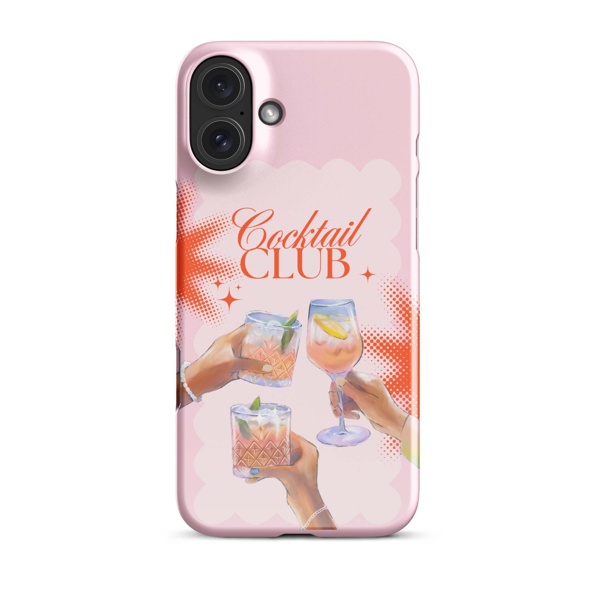 "Cocktail Club" iPhone Snap Case - Phone Case - Lufora