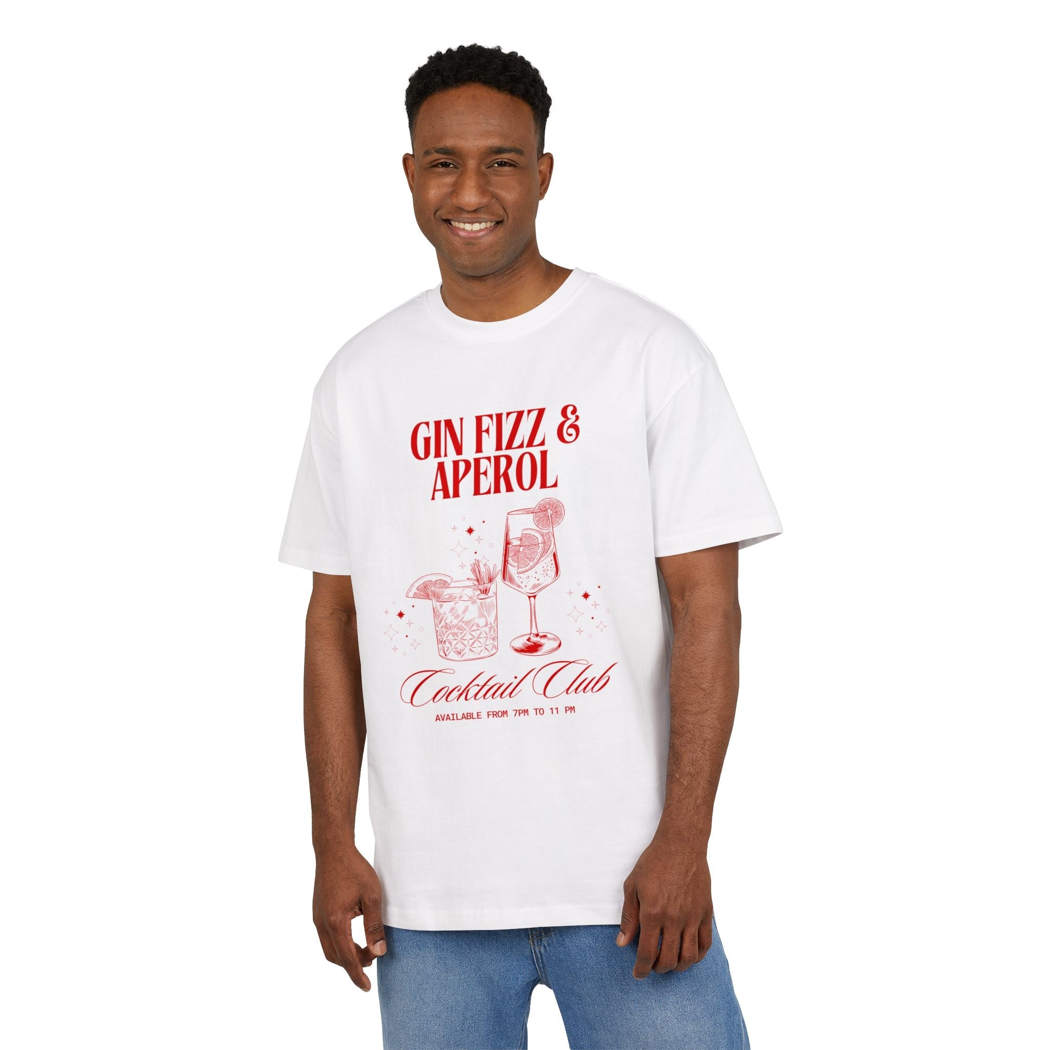 "Cocktail Club" Unisex Oversized T-Shirt - T-Shirt - Lufora