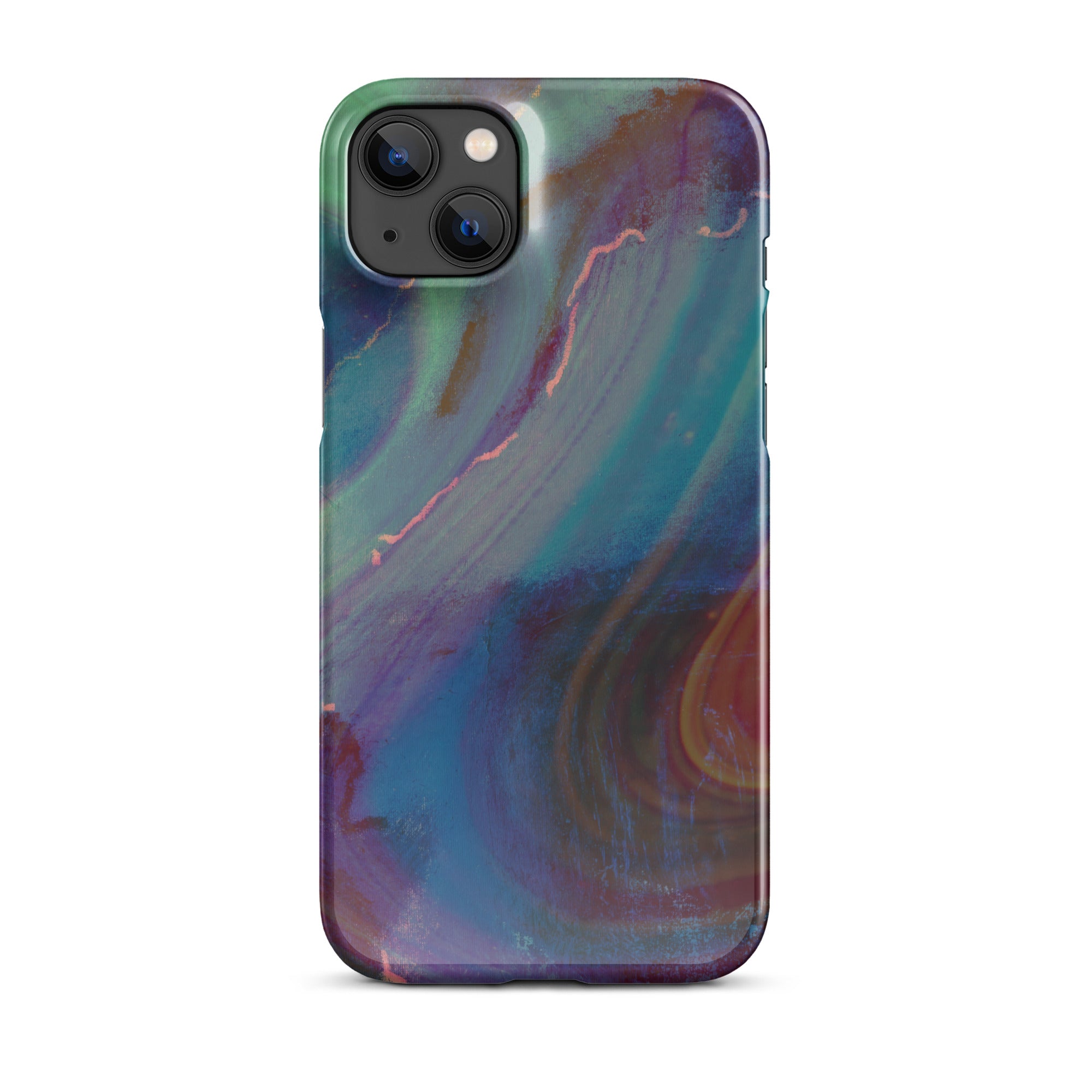 "Cosmic Waves" iPhone Snap Case - Phone Case - Lufora