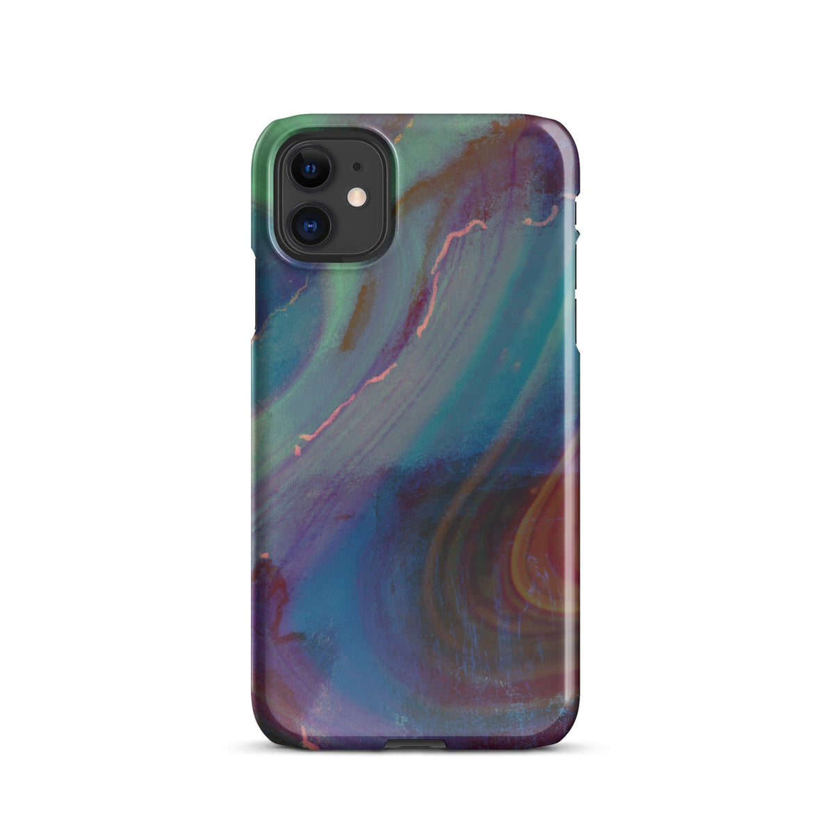 "Cosmic Waves" iPhone Snap Case - Phone Case - Lufora