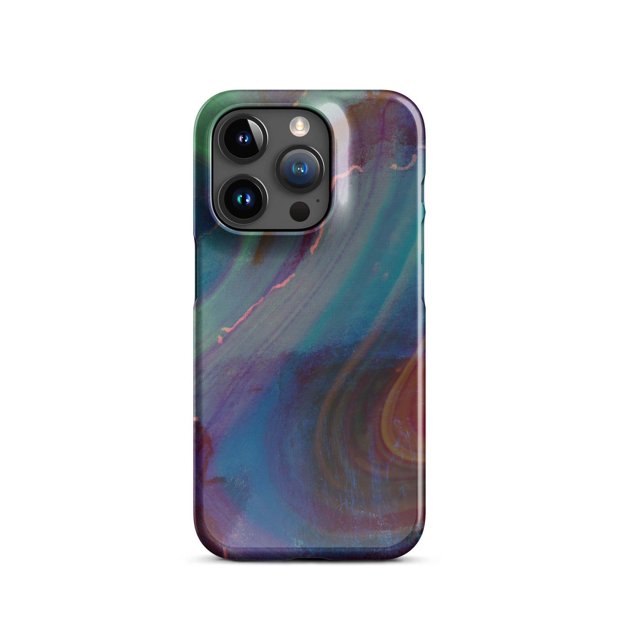 "Cosmic Waves" iPhone Snap Case - Phone Case - Lufora