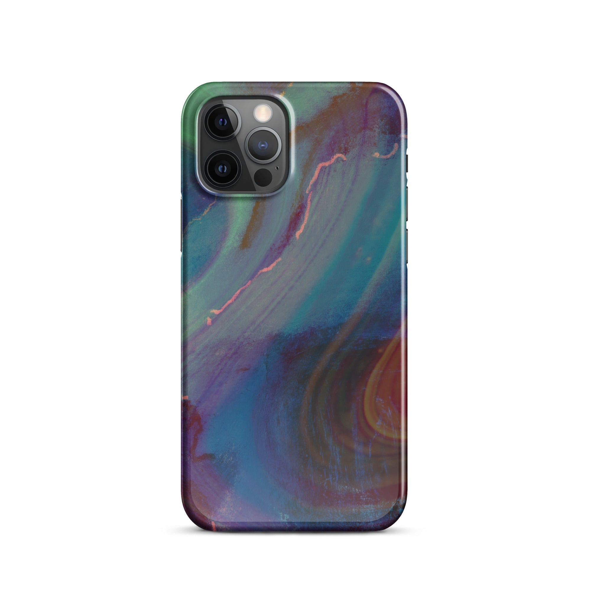"Cosmic Waves" iPhone Snap Case - Phone Case - Lufora