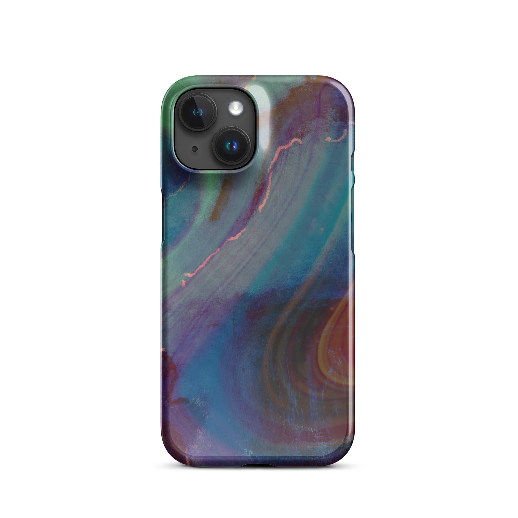 "Cosmic Waves" iPhone Snap Case - Phone Case - Lufora