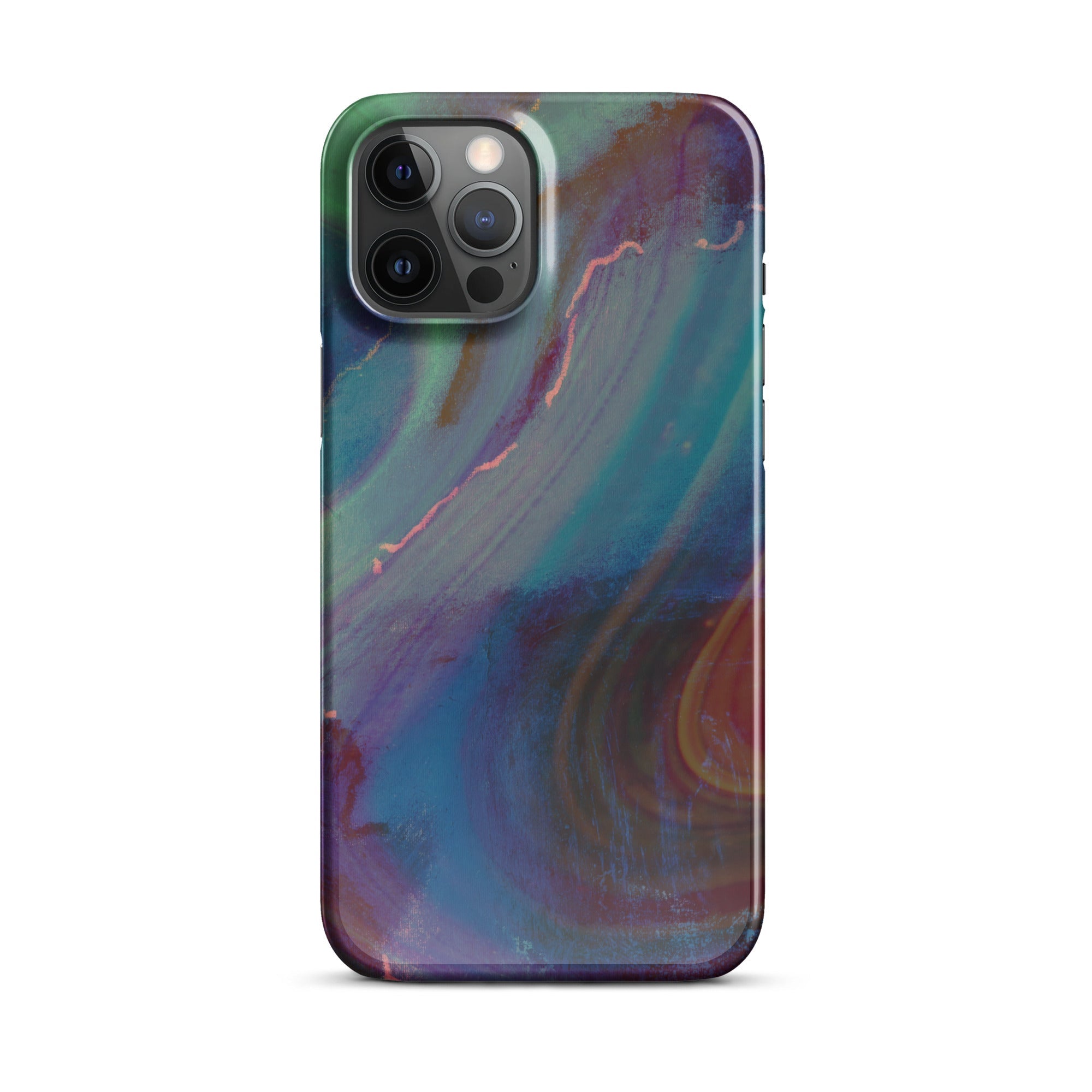 "Cosmic Waves" iPhone Snap Case - Phone Case - Lufora