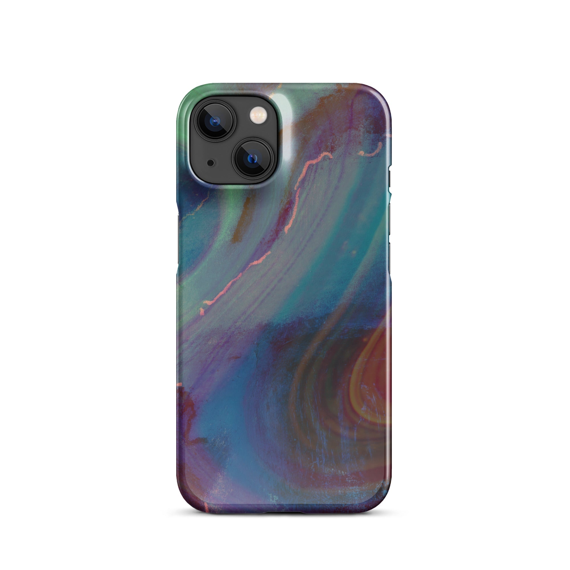 "Cosmic Waves" iPhone Snap Case - Phone Case - Lufora