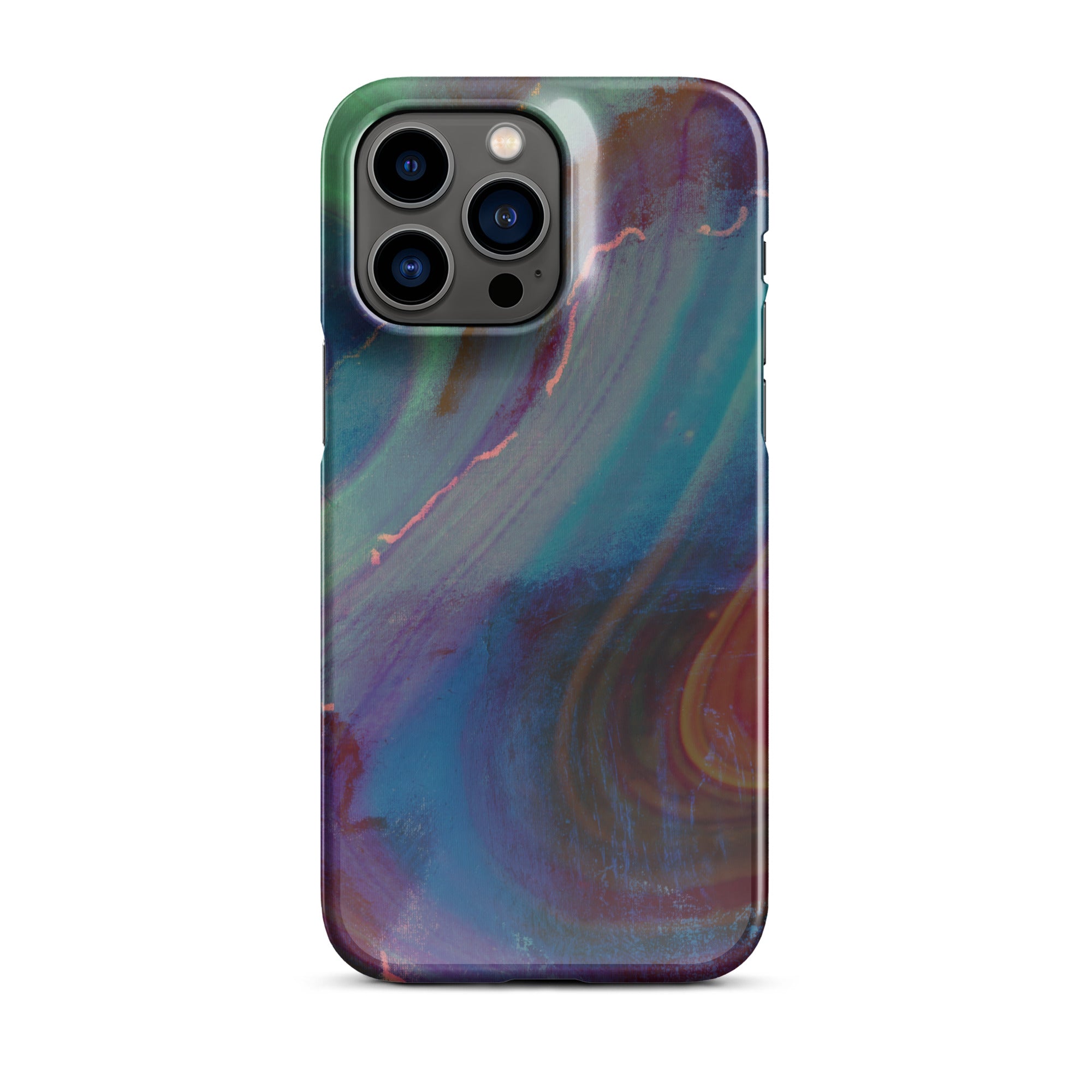 "Cosmic Waves" iPhone Snap Case - Phone Case - Lufora