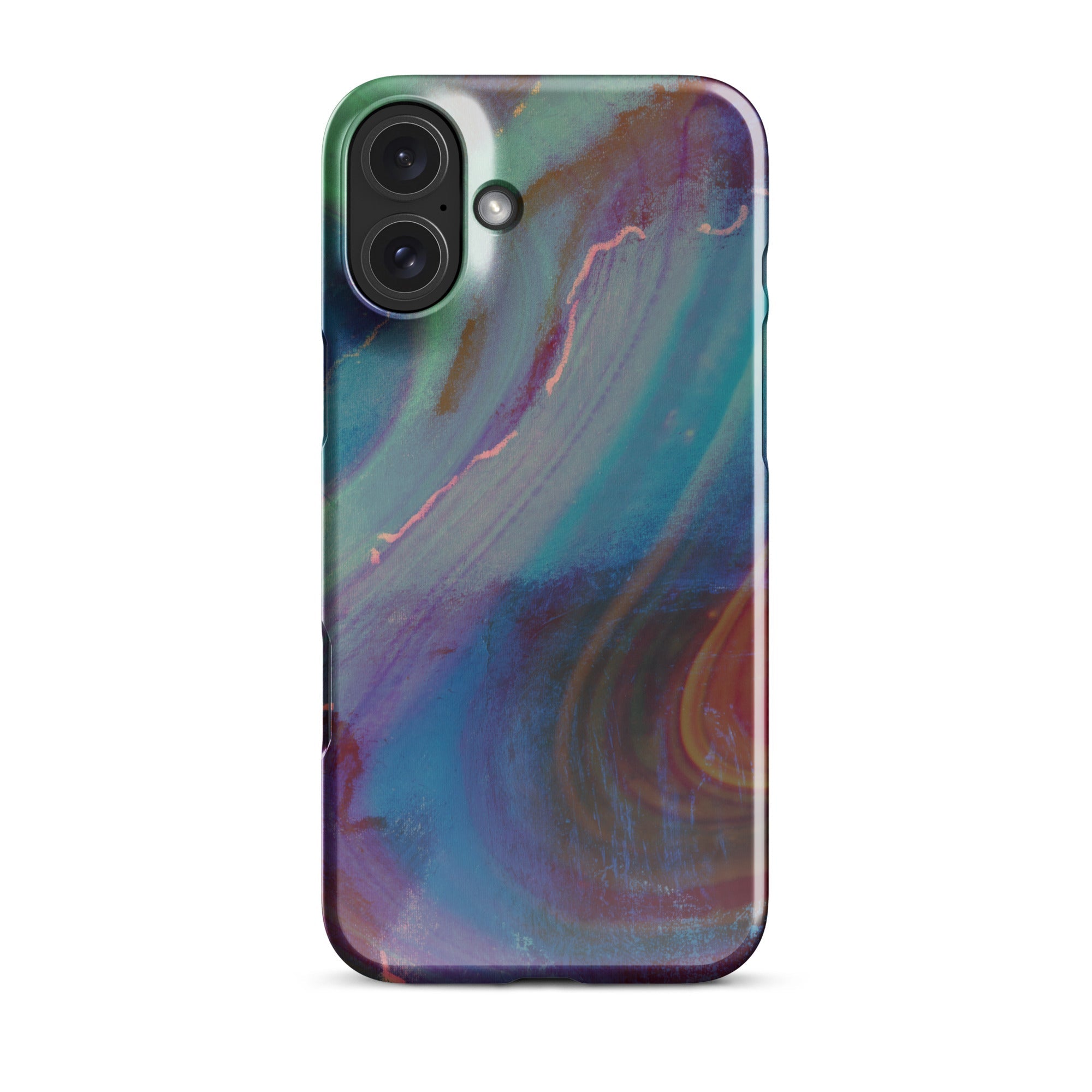 "Cosmic Waves" iPhone Snap Case - Phone Case - Lufora