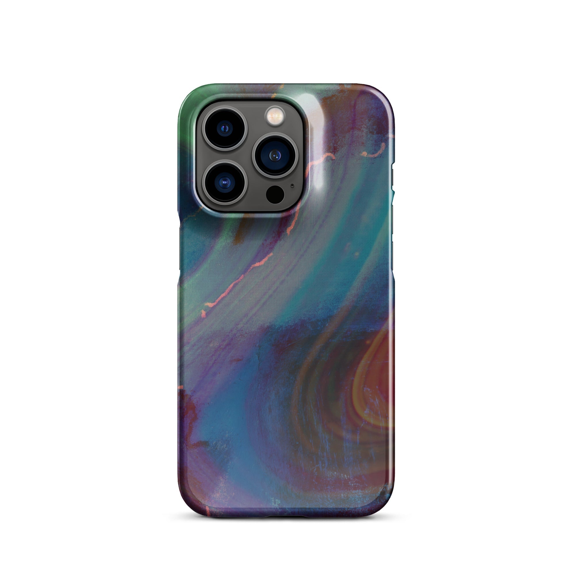 "Cosmic Waves" iPhone Snap Case - Phone Case - Lufora