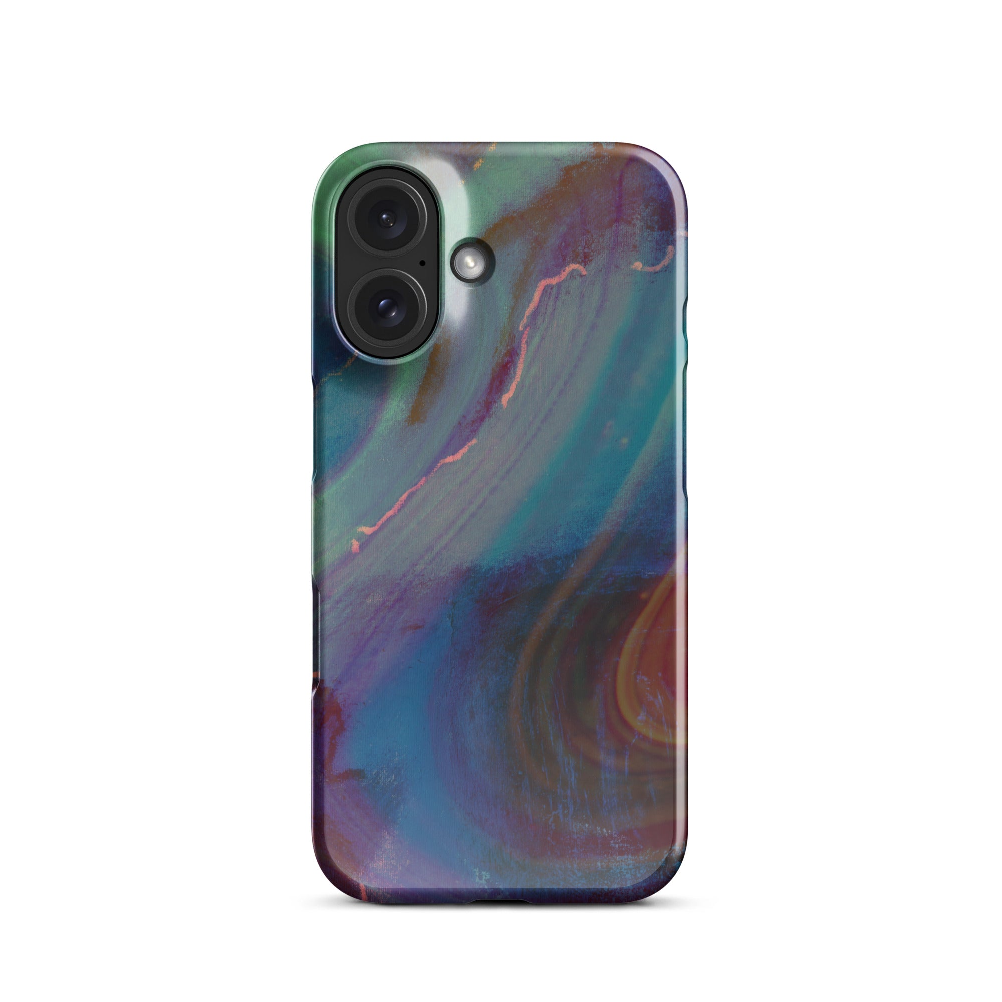 "Cosmic Waves" iPhone Snap Case - Phone Case - Lufora