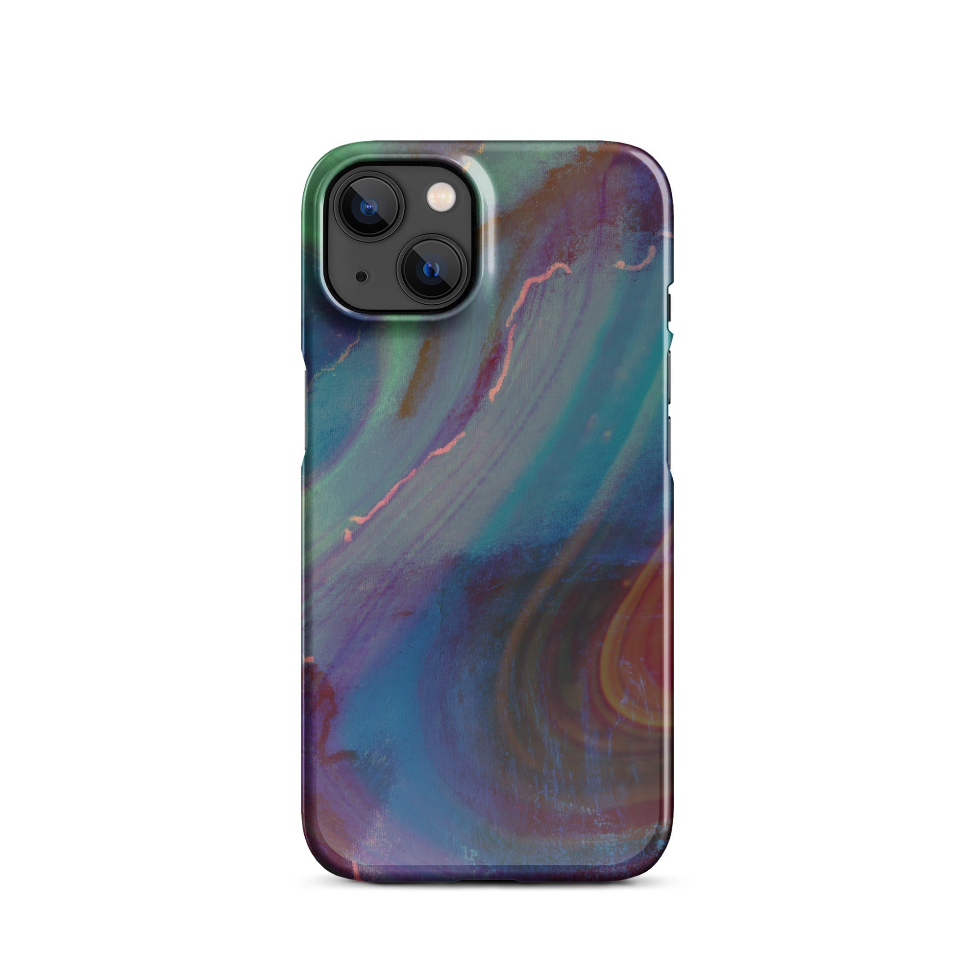 "Cosmic Waves" iPhone Snap Case - Phone Case - Lufora