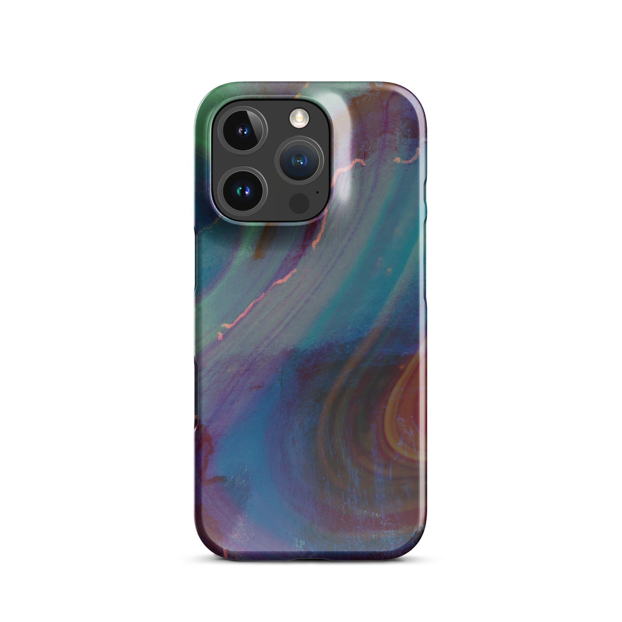 "Cosmic Waves" iPhone Snap Case - Phone Case - Lufora