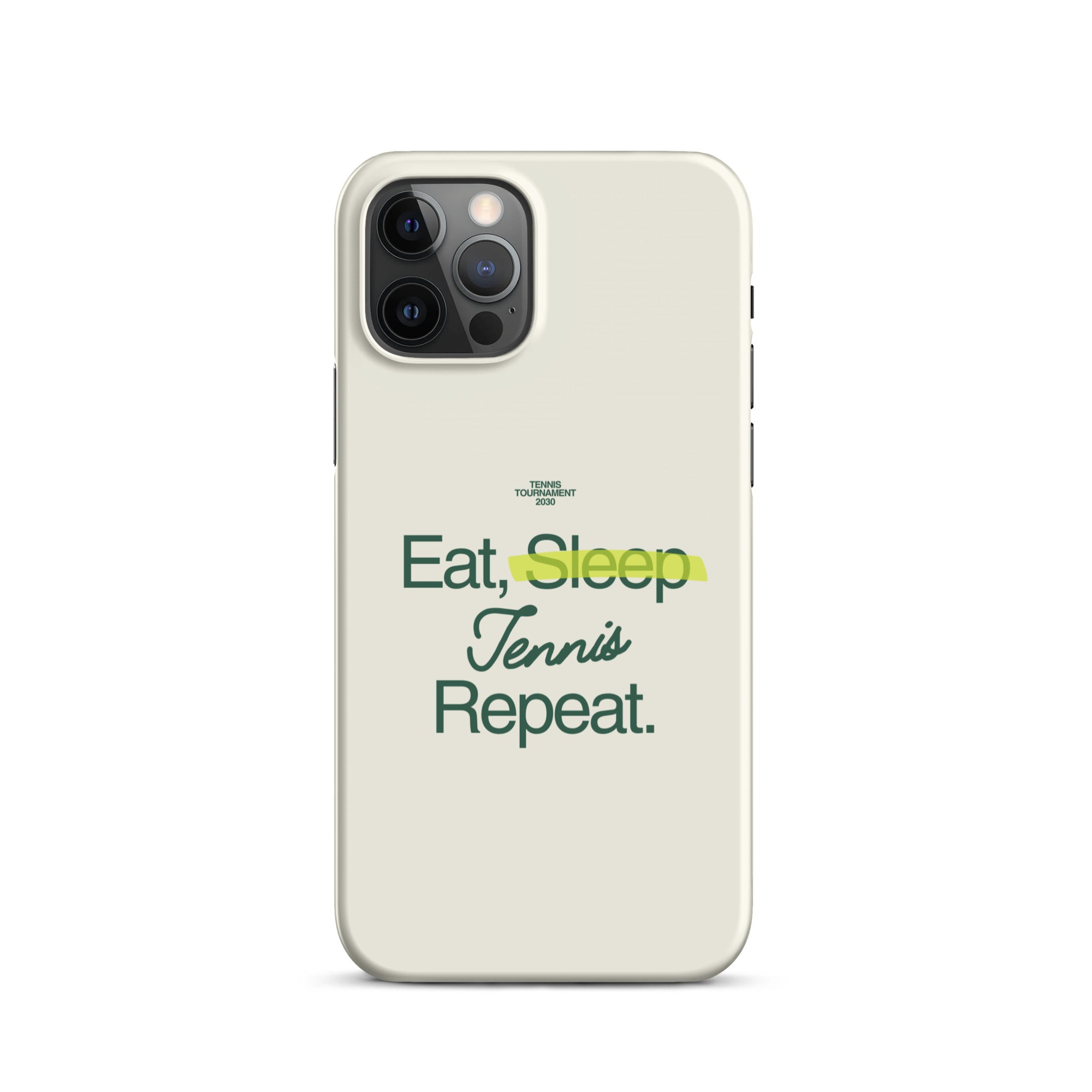 "Eat, Sleep, Tennis, Repeat" iPhone Snap Case - Phone Case - Lufora