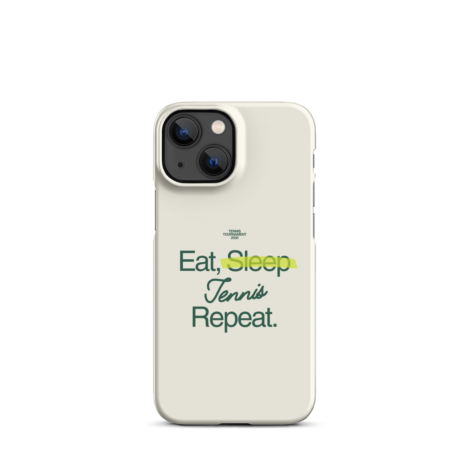 "Eat, Sleep, Tennis, Repeat" iPhone Snap Case - Phone Case - Lufora