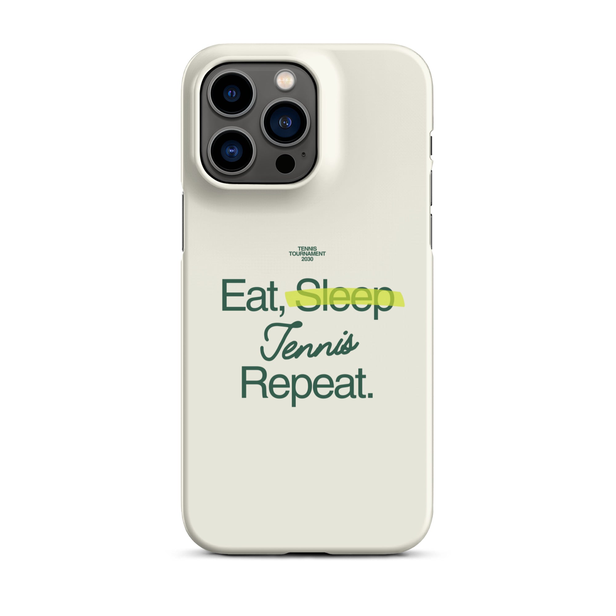 "Eat, Sleep, Tennis, Repeat" iPhone Snap Case - Phone Case - Lufora
