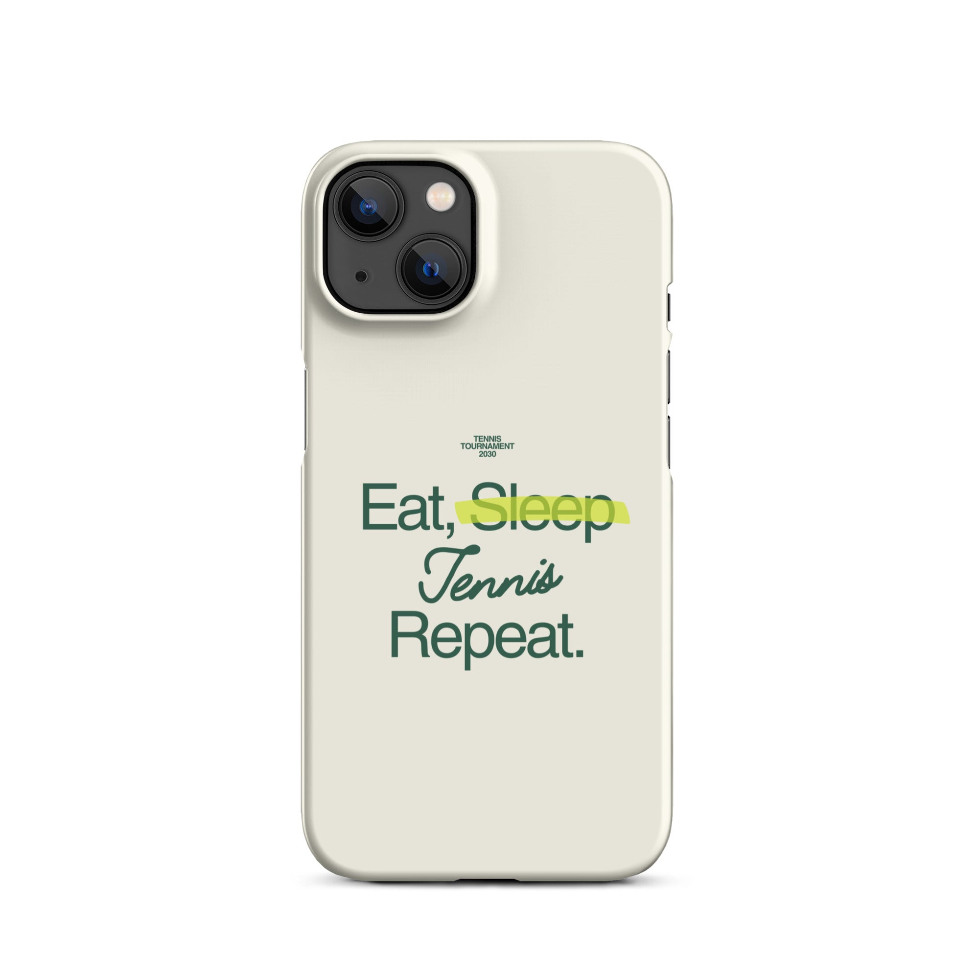"Eat, Sleep, Tennis, Repeat" iPhone Snap Case - Phone Case - Lufora