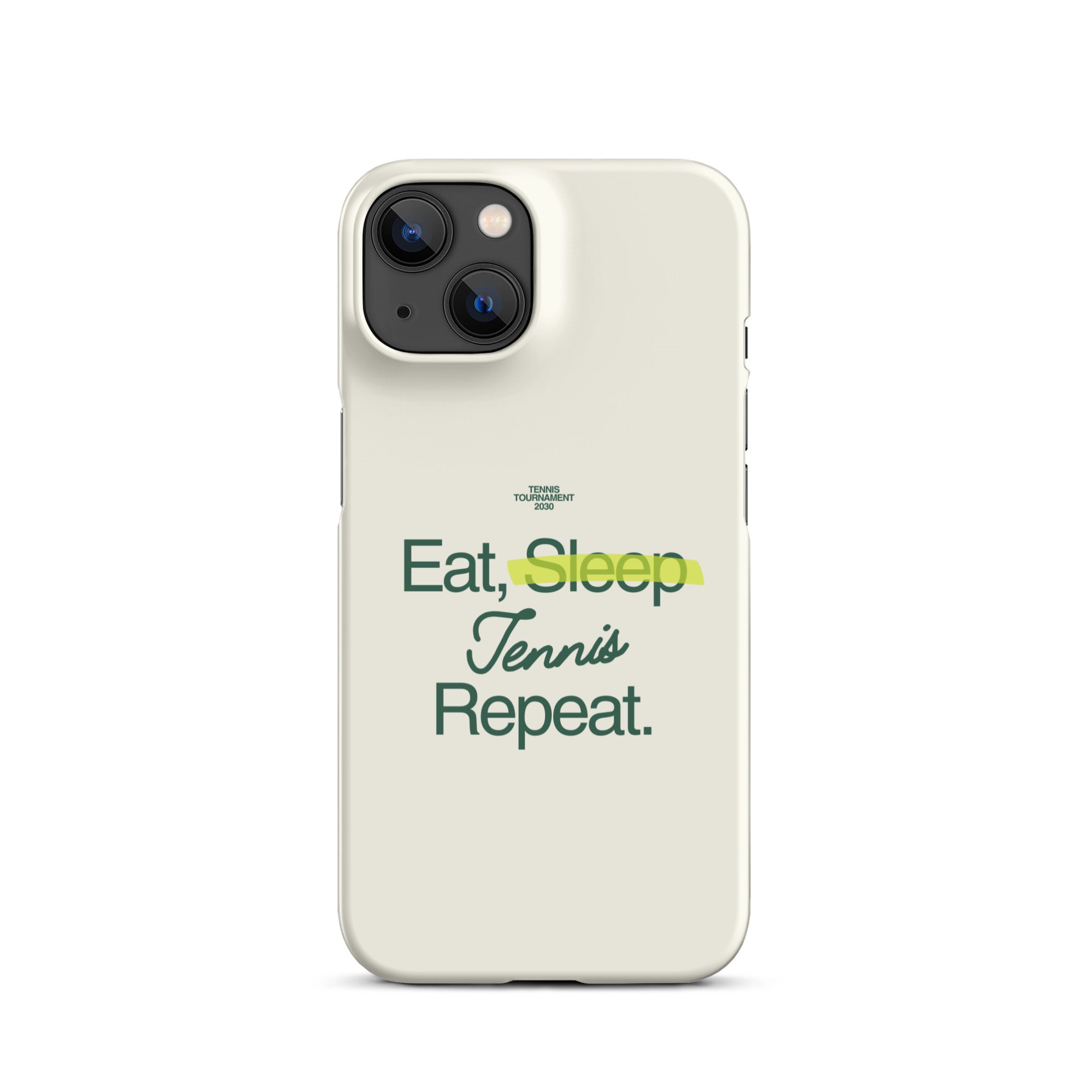 "Eat, Sleep, Tennis, Repeat" iPhone Snap Case - Phone Case - Lufora