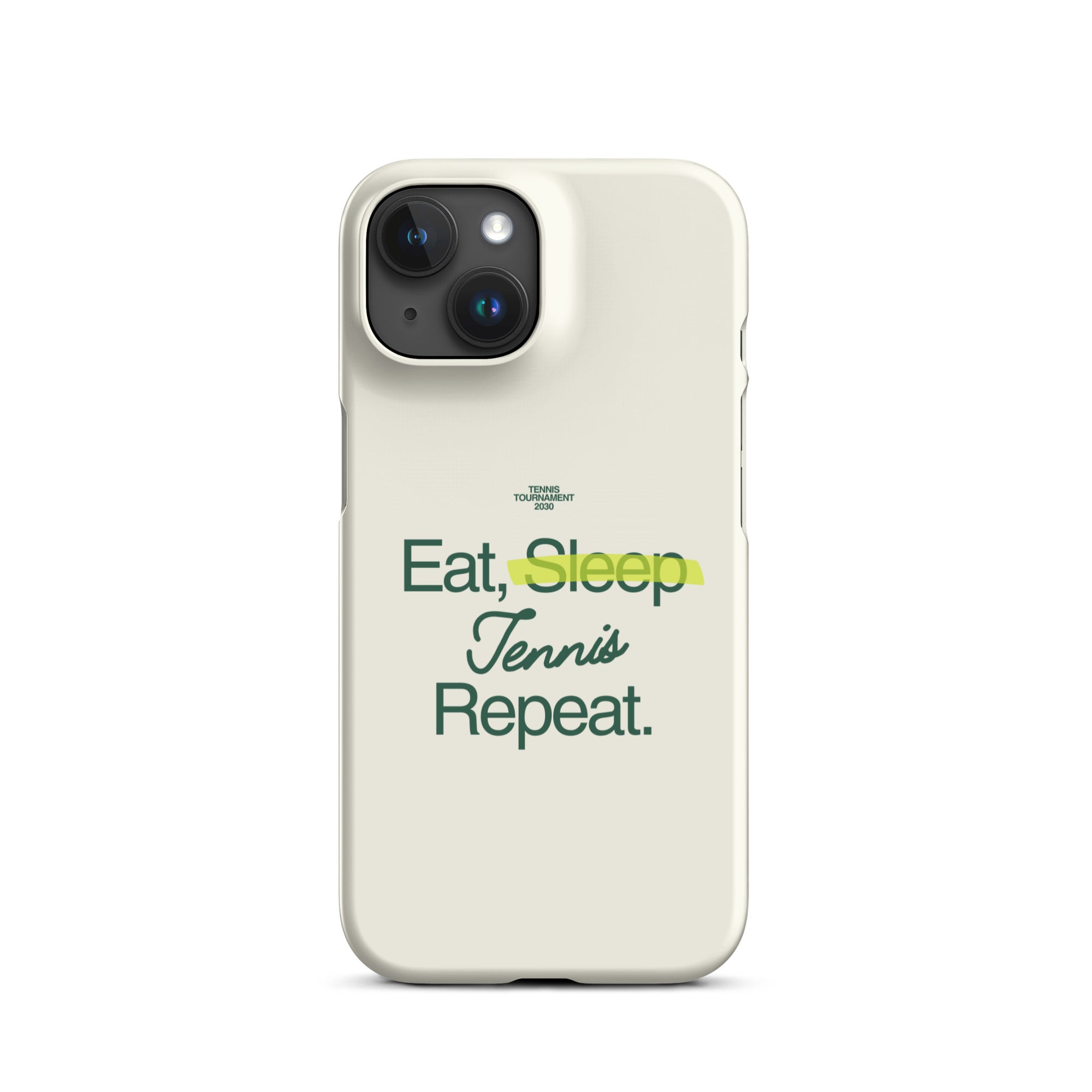 "Eat, Sleep, Tennis, Repeat" iPhone Snap Case - Phone Case - Lufora