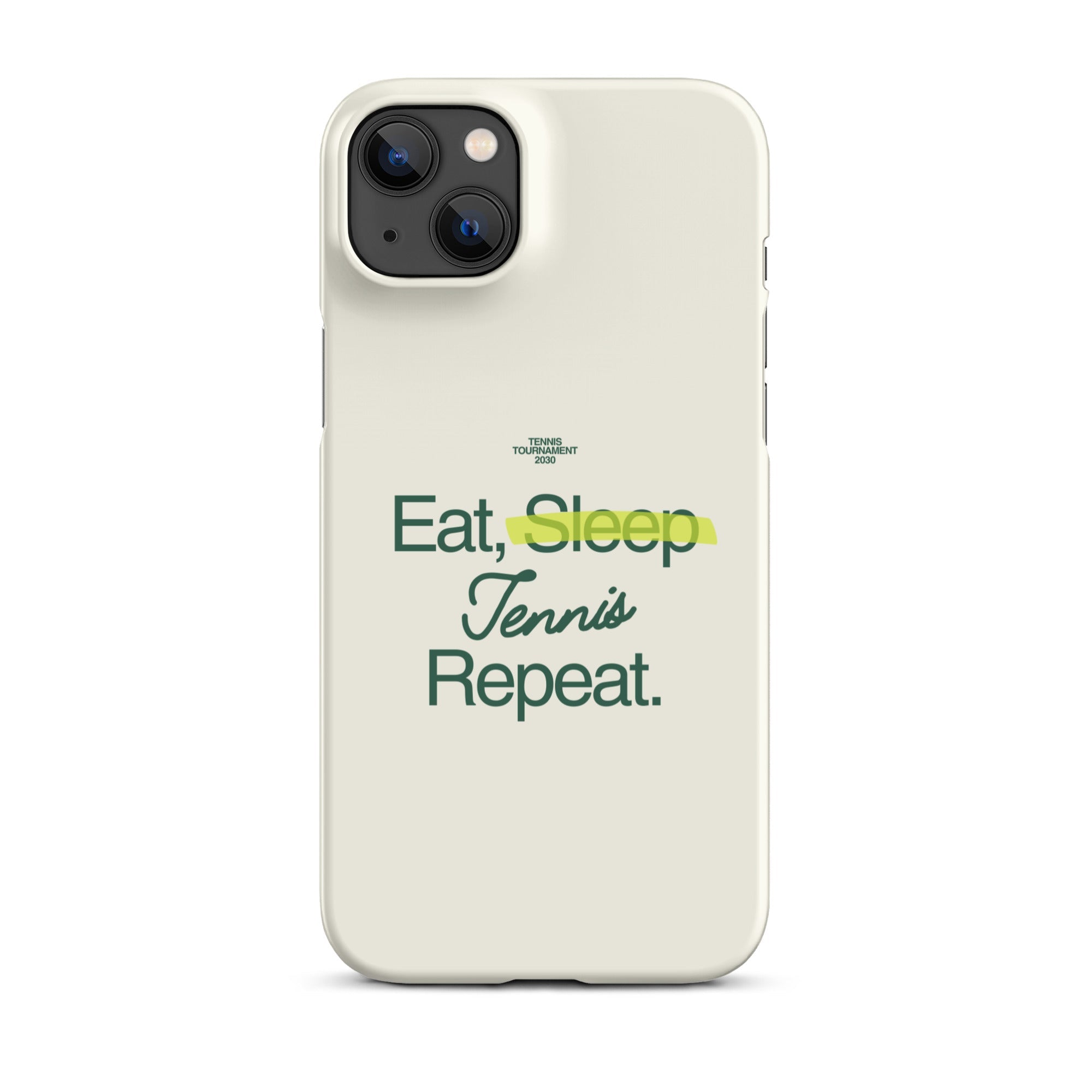 "Eat, Sleep, Tennis, Repeat" iPhone Snap Case - Phone Case - Lufora