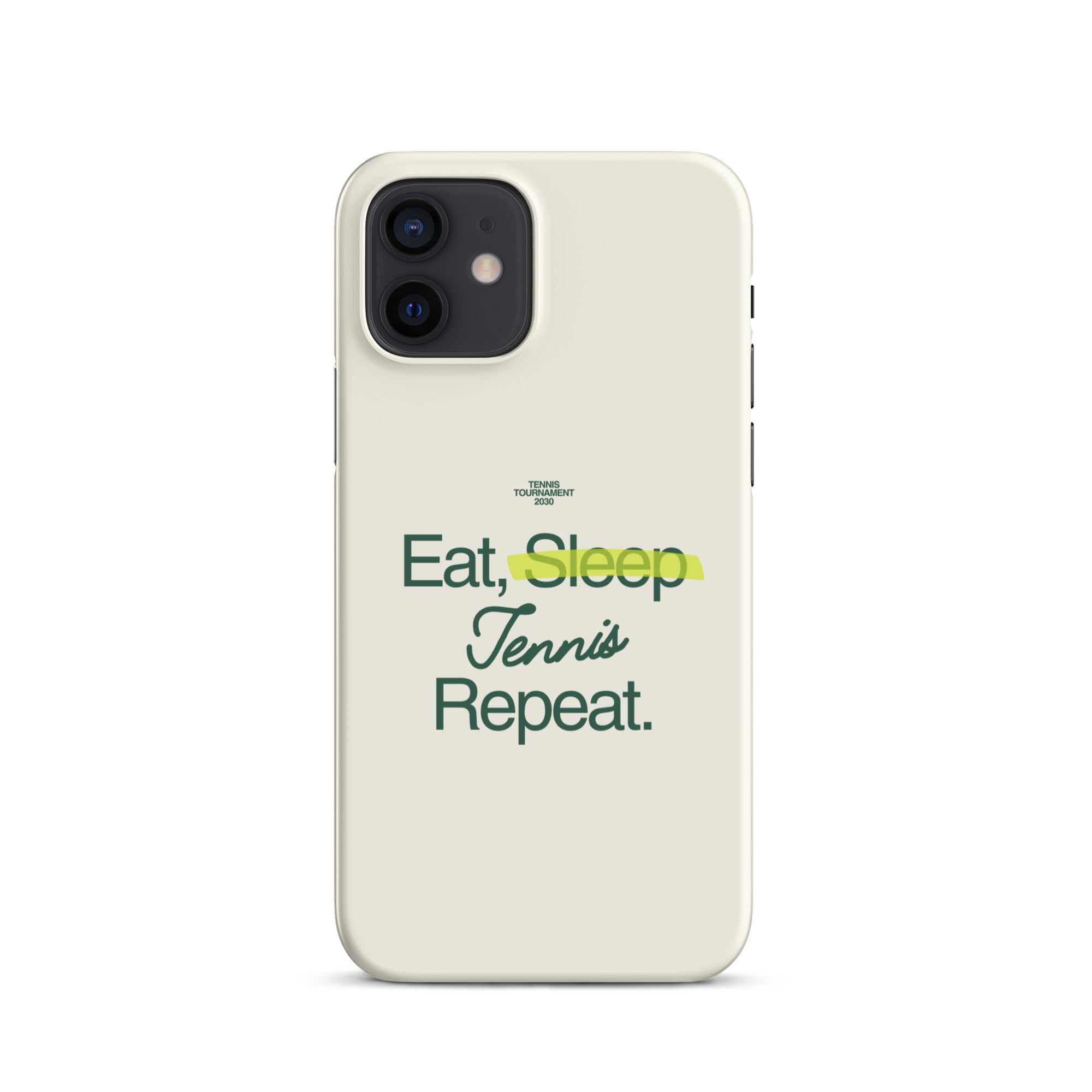 "Eat, Sleep, Tennis, Repeat" iPhone Snap Case - Phone Case - Lufora