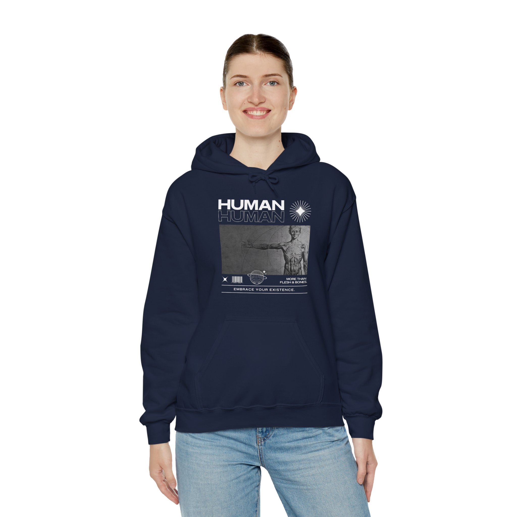 "Human Existence" Unisex Hoodie - Hoodie - Lufora